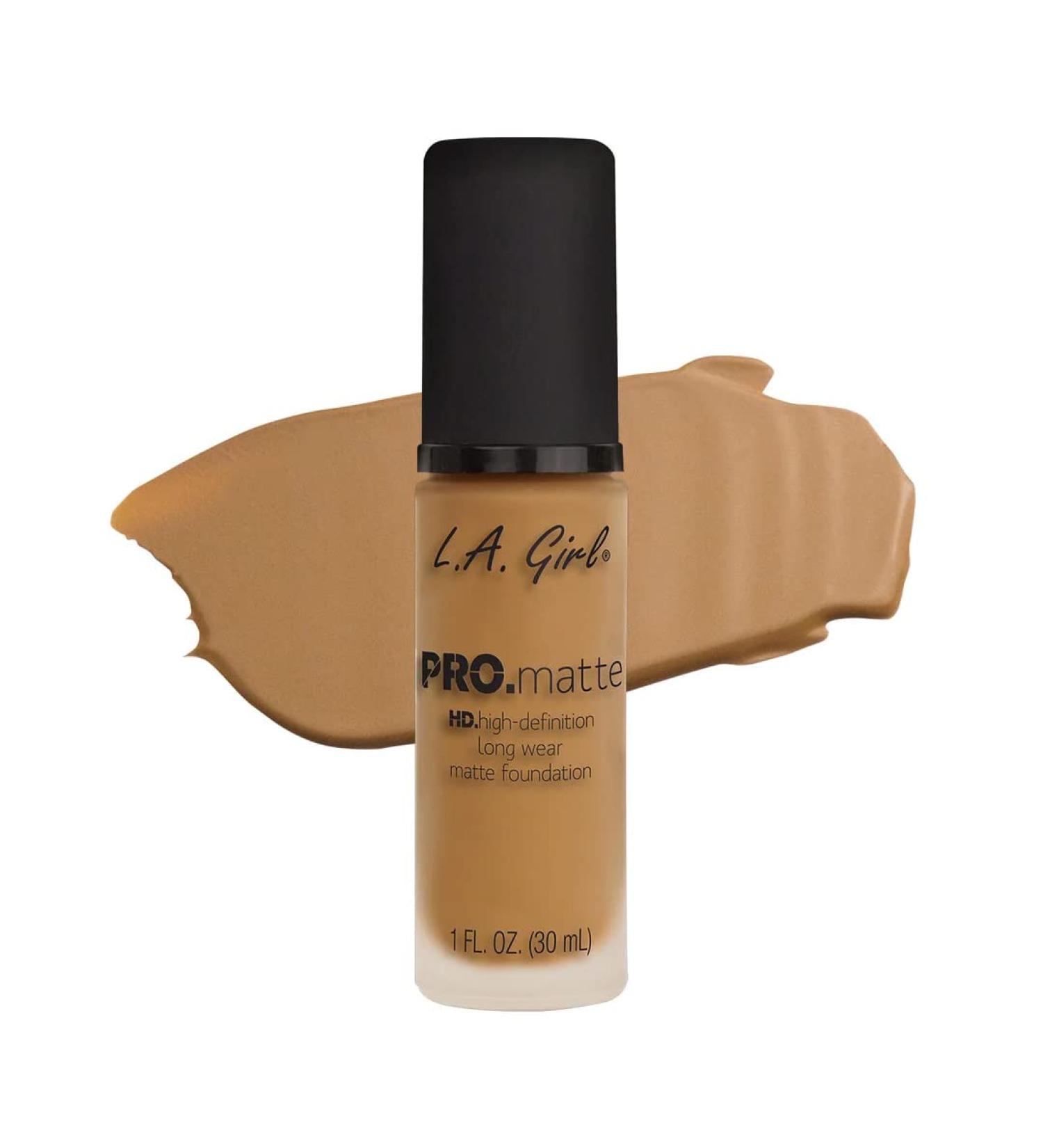 L.A. Girl Pro Matte Foundation in Sandy Beige - 1oz - Buy Online on GoSupps.com