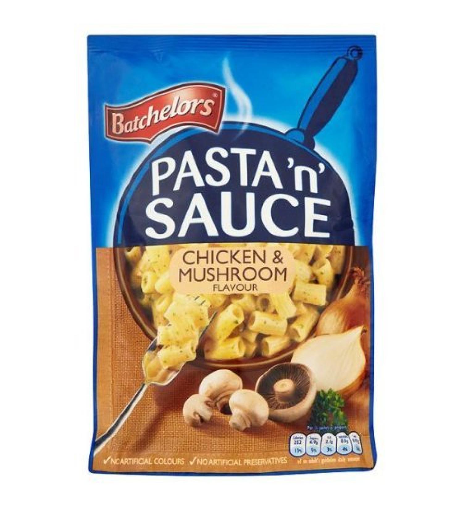 Batchelors Pasta 'n' Sauce Chicken and Mushroom Flavour 6 x 122g