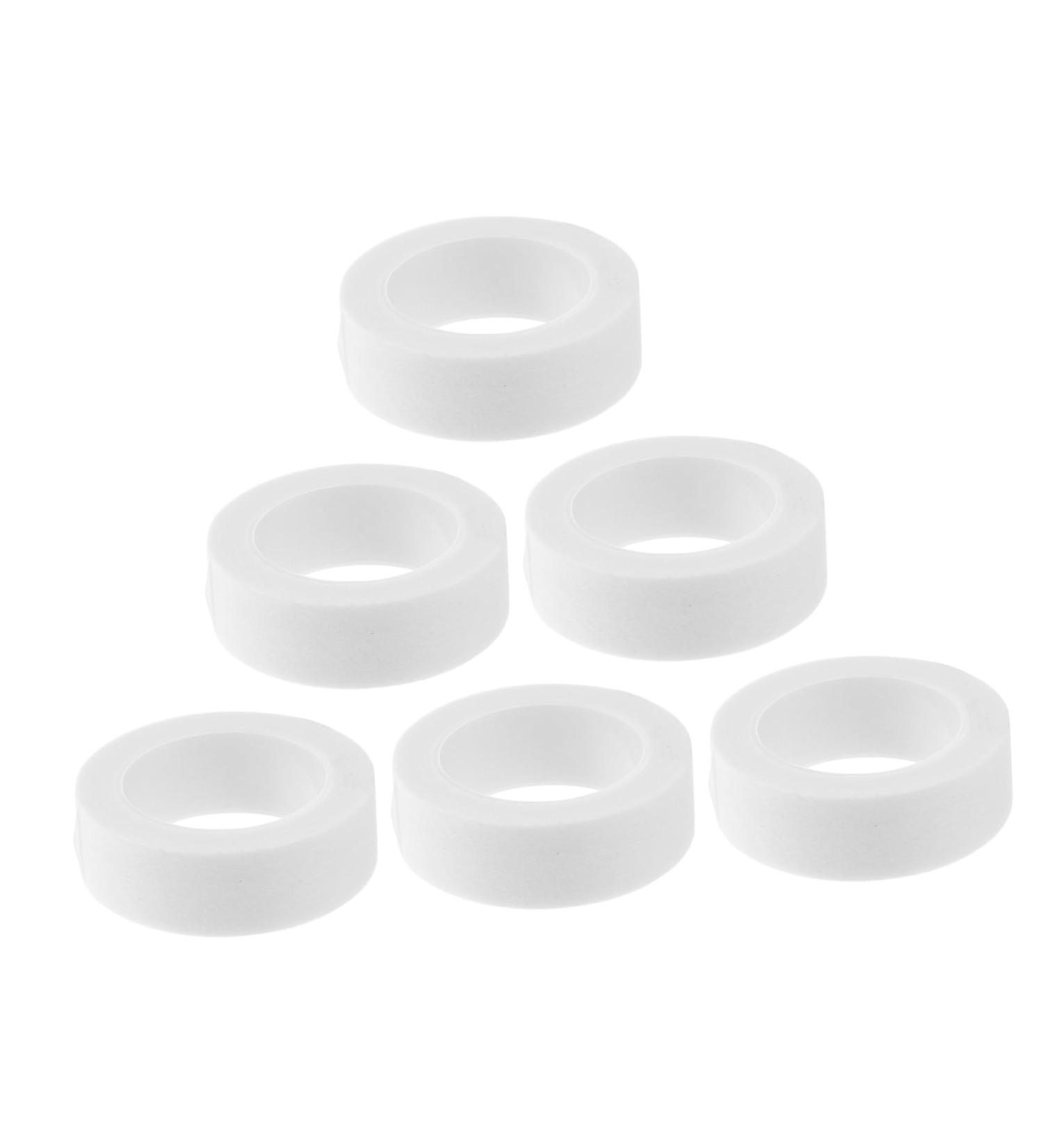 POPETPOP 6 Rolls Grafting Eyelash Tape Makeup Tape Lash Extension Tapes Lash Tapes for Women Tape for Lash Extension Women Lash Tape Eyelash Tape for Salon White Miss Non-woven Auxiliary - Buy Online on GoSupps.com