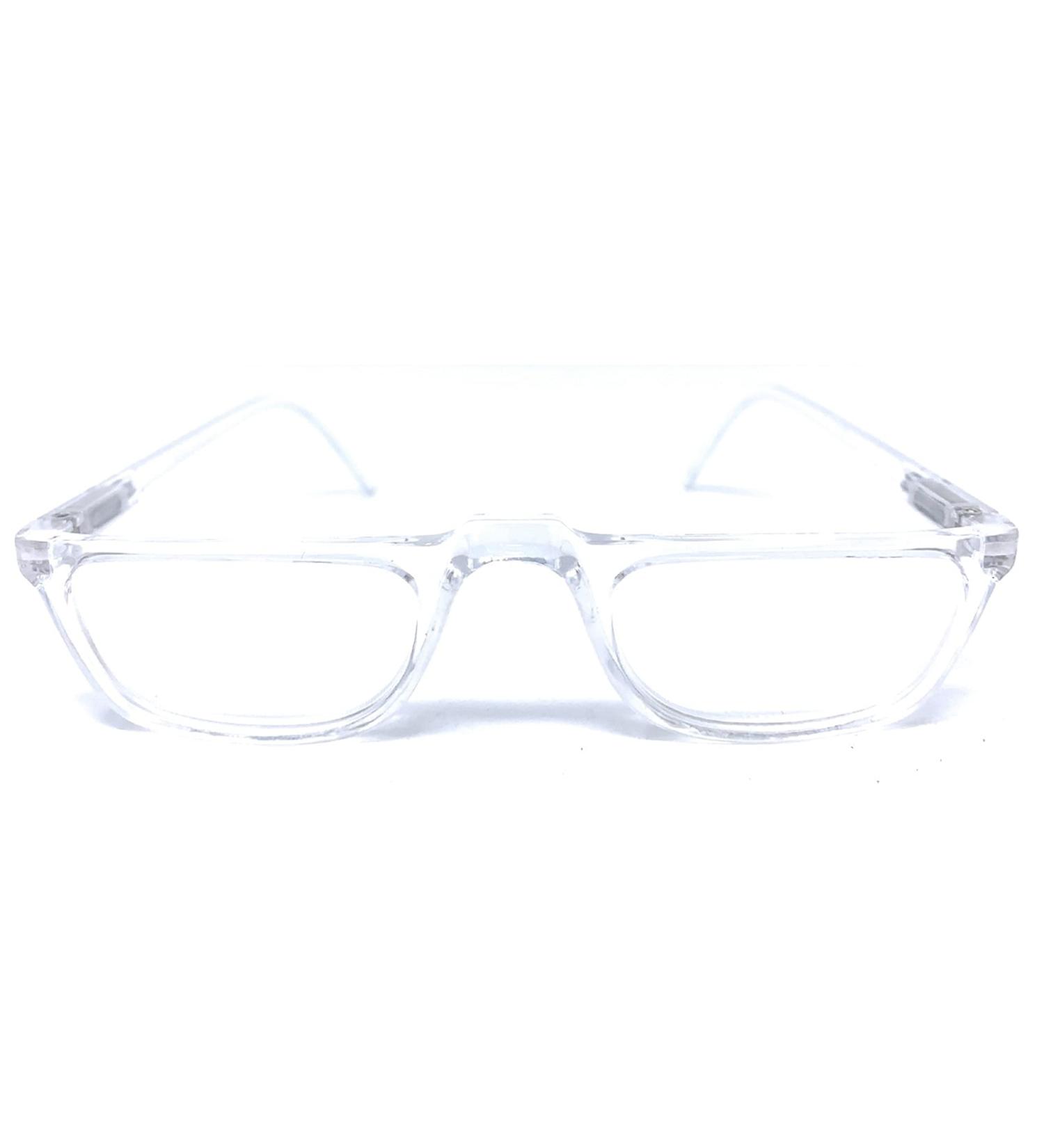 Buy Felix Rectangle Half Frame Reading Glasses - Unisex Half Rim Readers +1.50 Clear | International Shipping Available - Buy Online on GoSupps.com