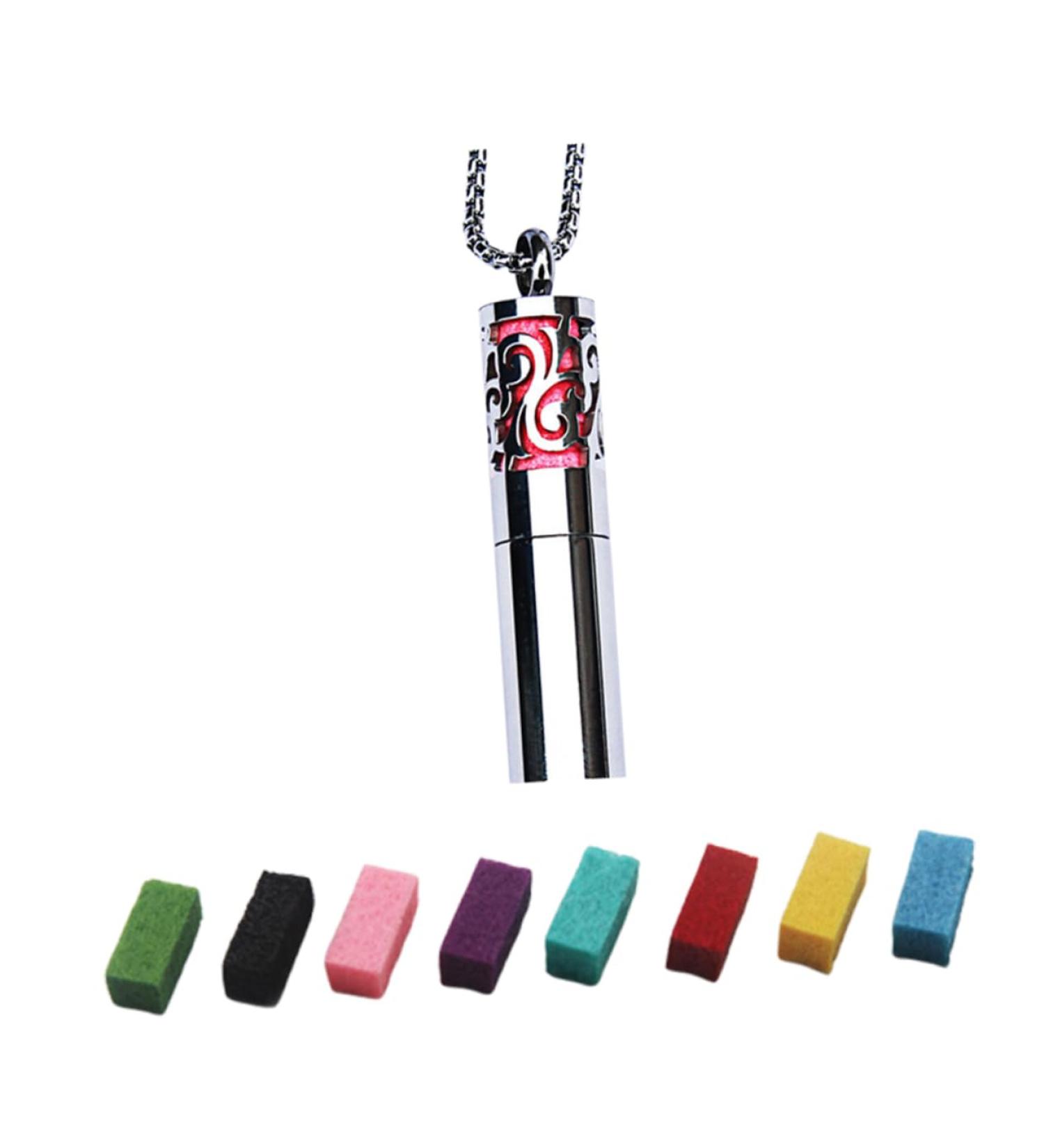 LIFKOME 1 Set Perfume Storage Pendant Diffuser for Essential Oils J Necklace for Women Fragrance Diffuser 4.80X1.00X1.00CM As Shown - Buy Online on GoSupps.com