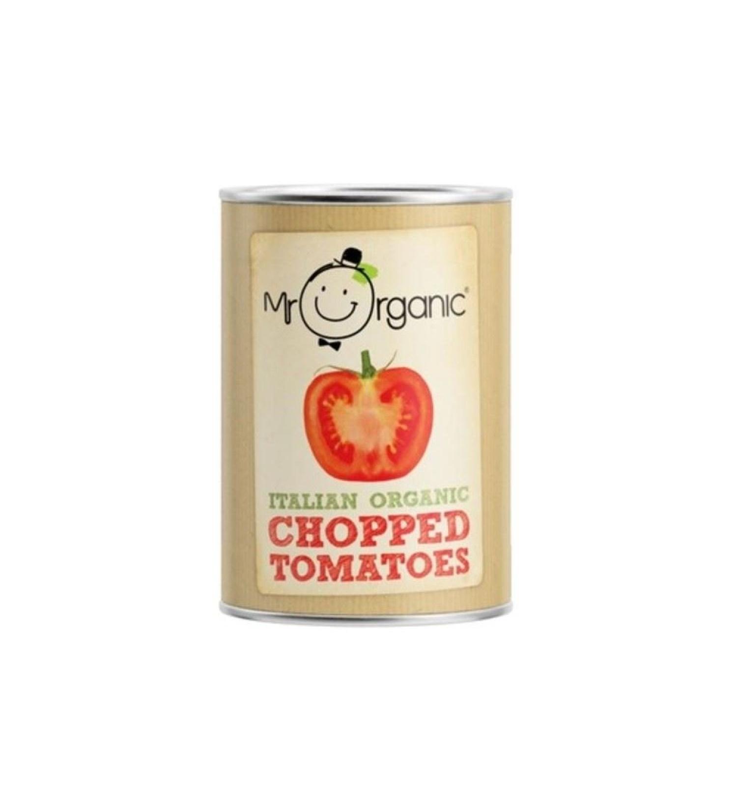 Mr Organic Chopped Tomato (400g) - Pack of 2