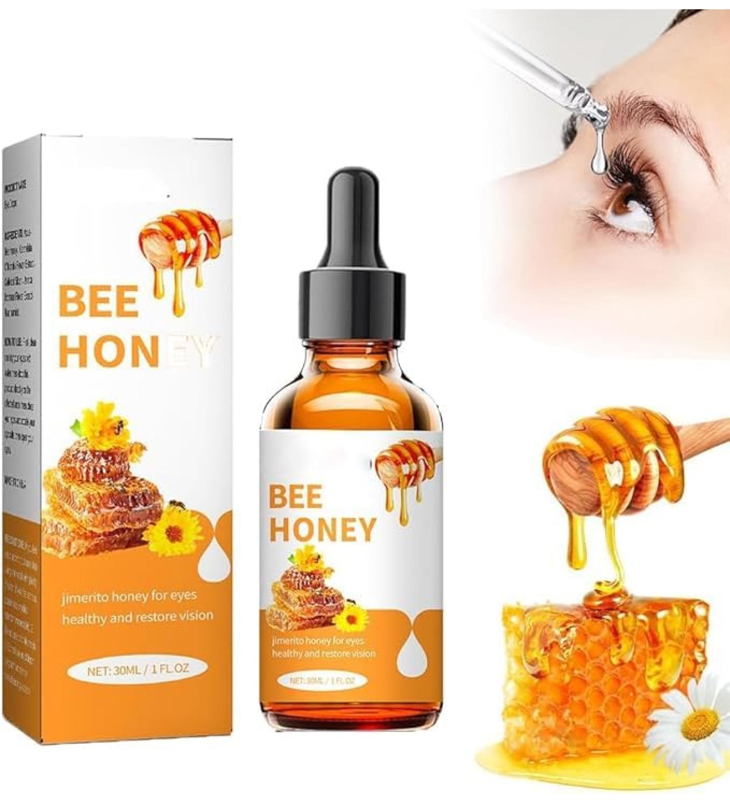  1/2/3Pcs Jimerito Honey for Eyes Jimerito Honey Eye Drops Stingless Bee Honey Relieve Eye Fatigue and Dryness for Eye Health Vision Immunity Eye Strain Relief 30ML/1FL.OZ (1Count (Pack of 1)) - Buy Online on GoSupps.com