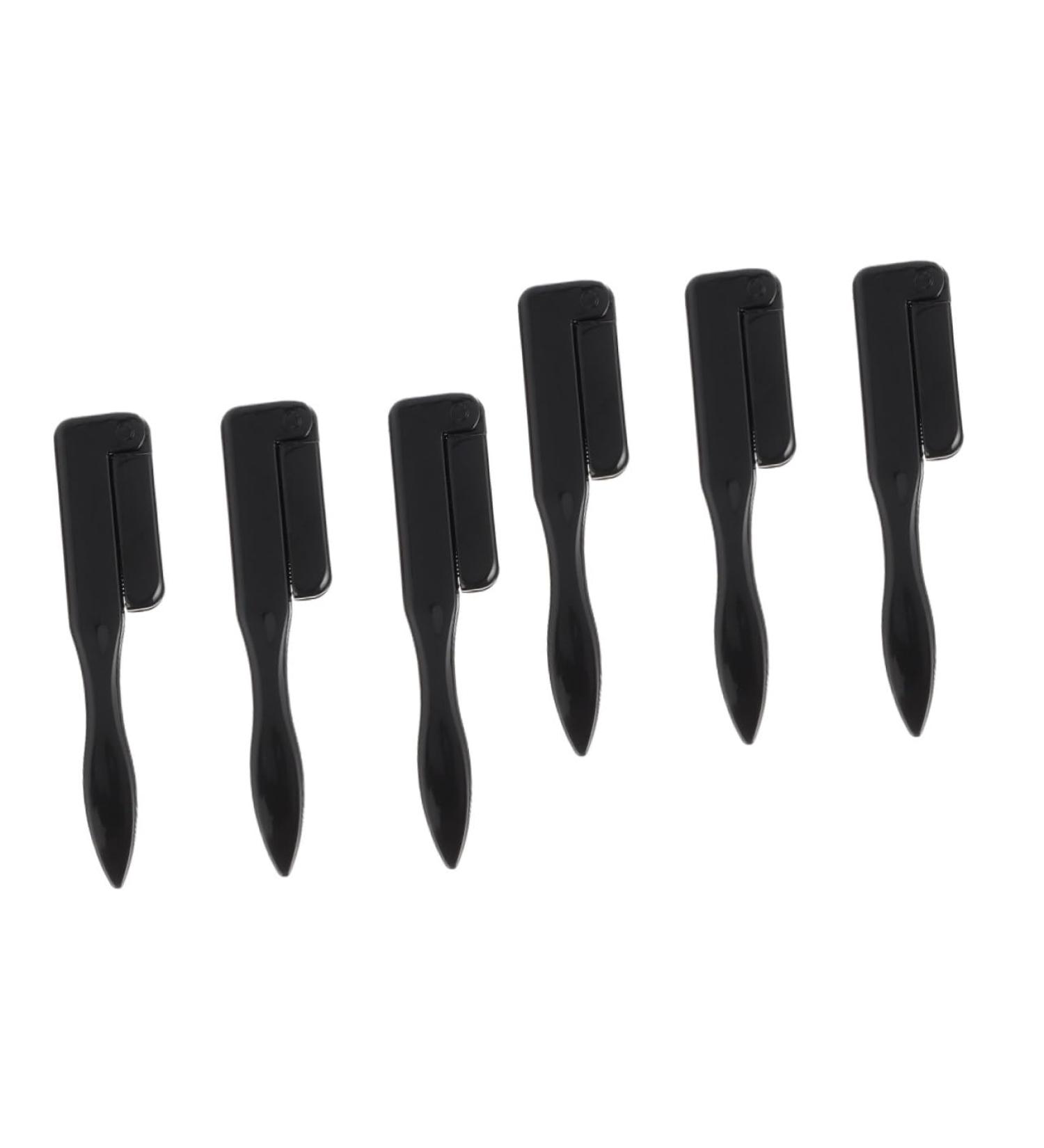 Ipetboom 6 Pcs Folding Steel Needle Eyebrow Comb & Eyelash Separator - Durable Makeup Tools for Perfect Lashes - Buy Online on GoSupps.com