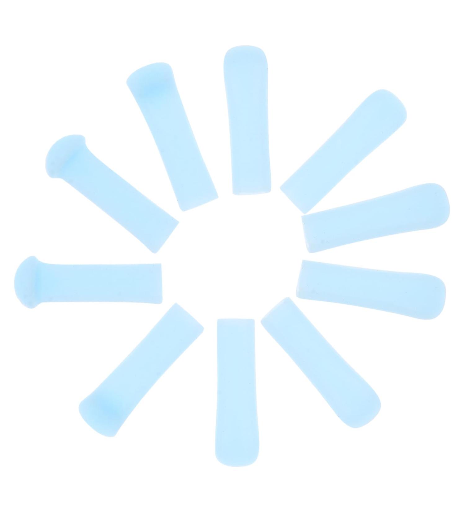 Anneome 10pcs Silicone Ear Scoop Cover Earwax Removal Tips Replacement for Ear Soft Tip Cleaner Visual Scoop Cleaning Accessories - Buy Online on GoSupps.com