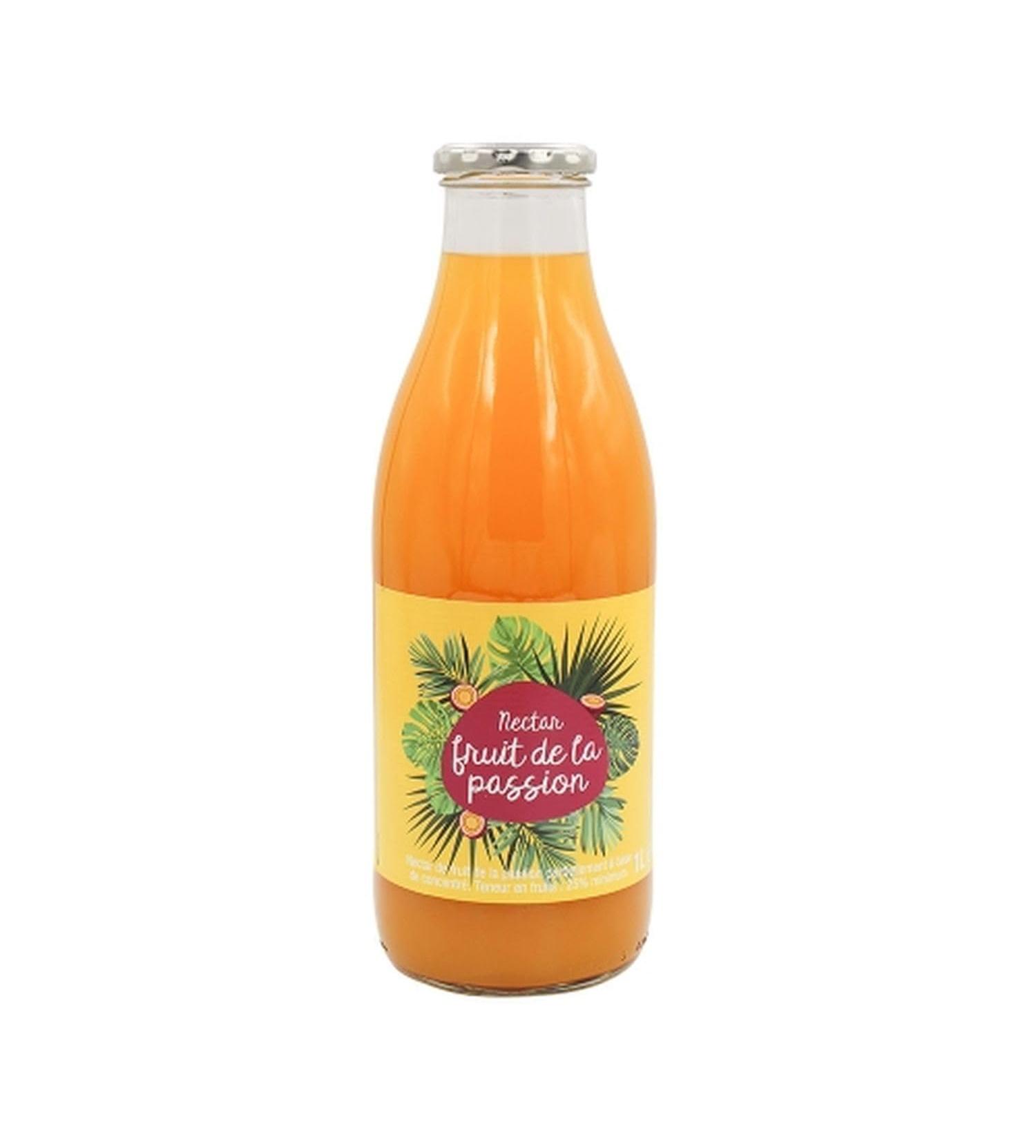 Nectar de fruit de la passion - Bouteille 1L 1 l (Lot de 1)