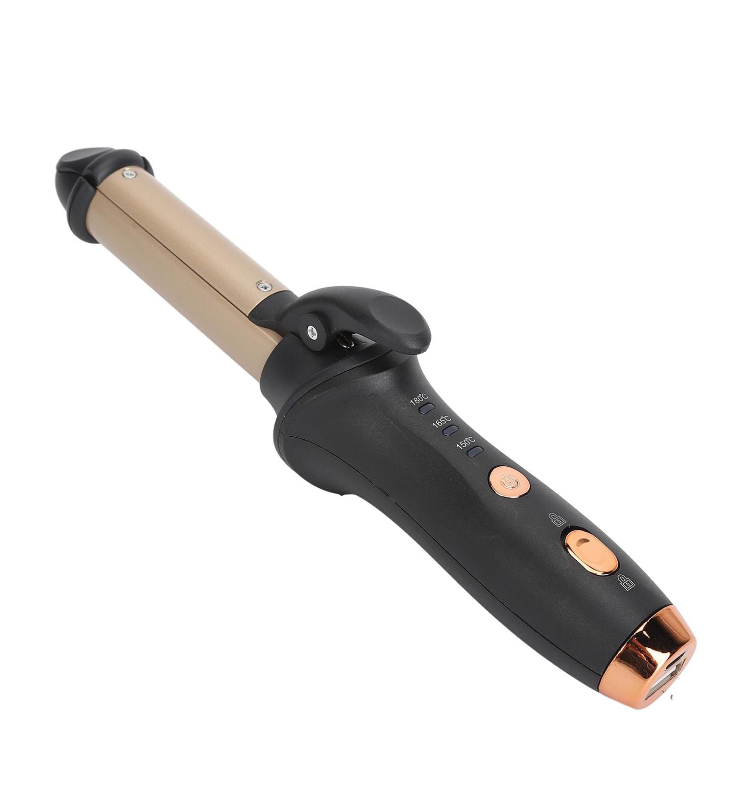 Hair Curling Wand Temperature Adjustable Hair Straightener Curler USB Charging Multipurpose for Wavy Hair - Buy Online on GoSupps.com