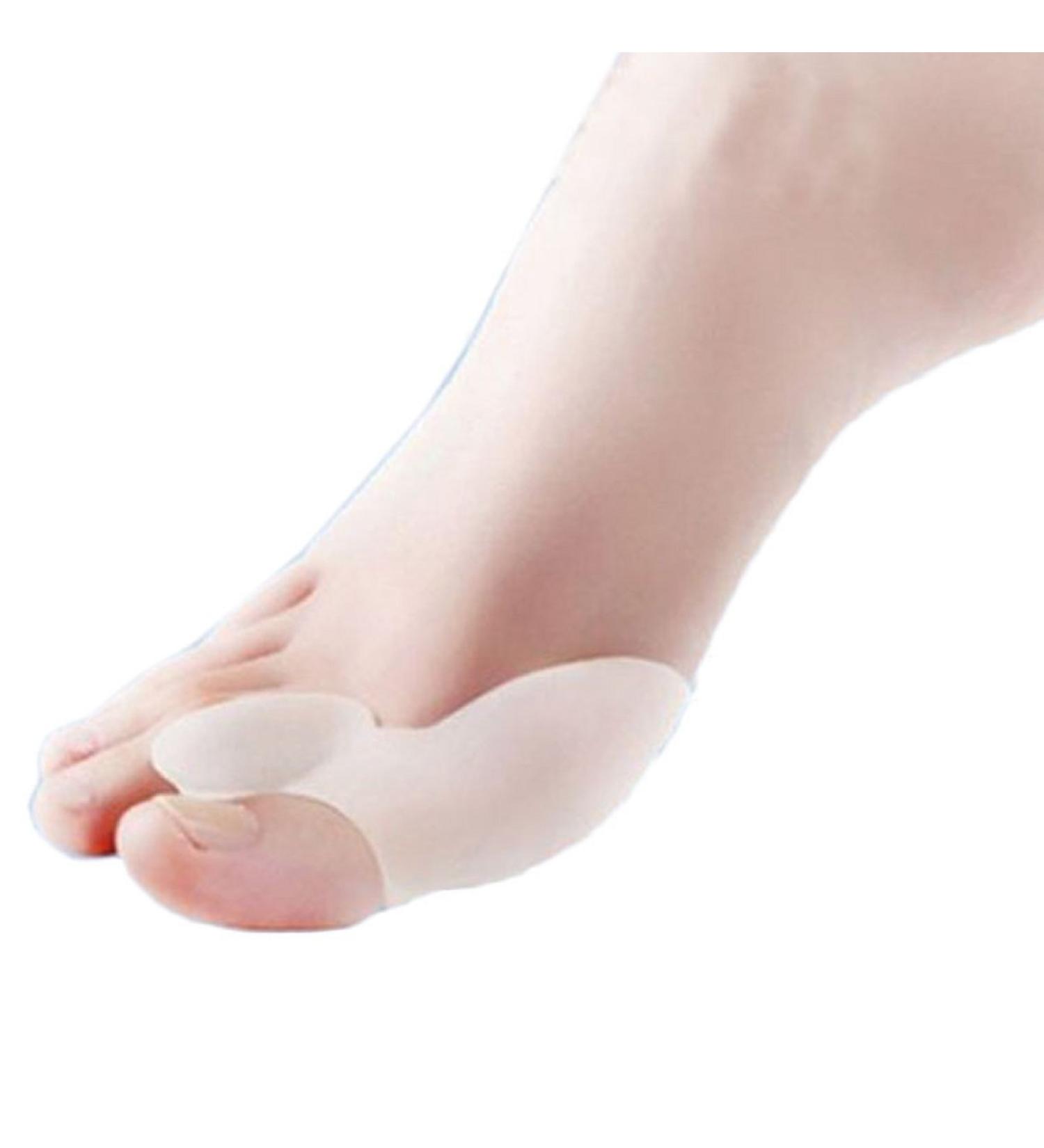 Lookatool Gel Silicone Bunion Corrector Toe Protector - 2 Pairs - Buy Online on GoSupps.com