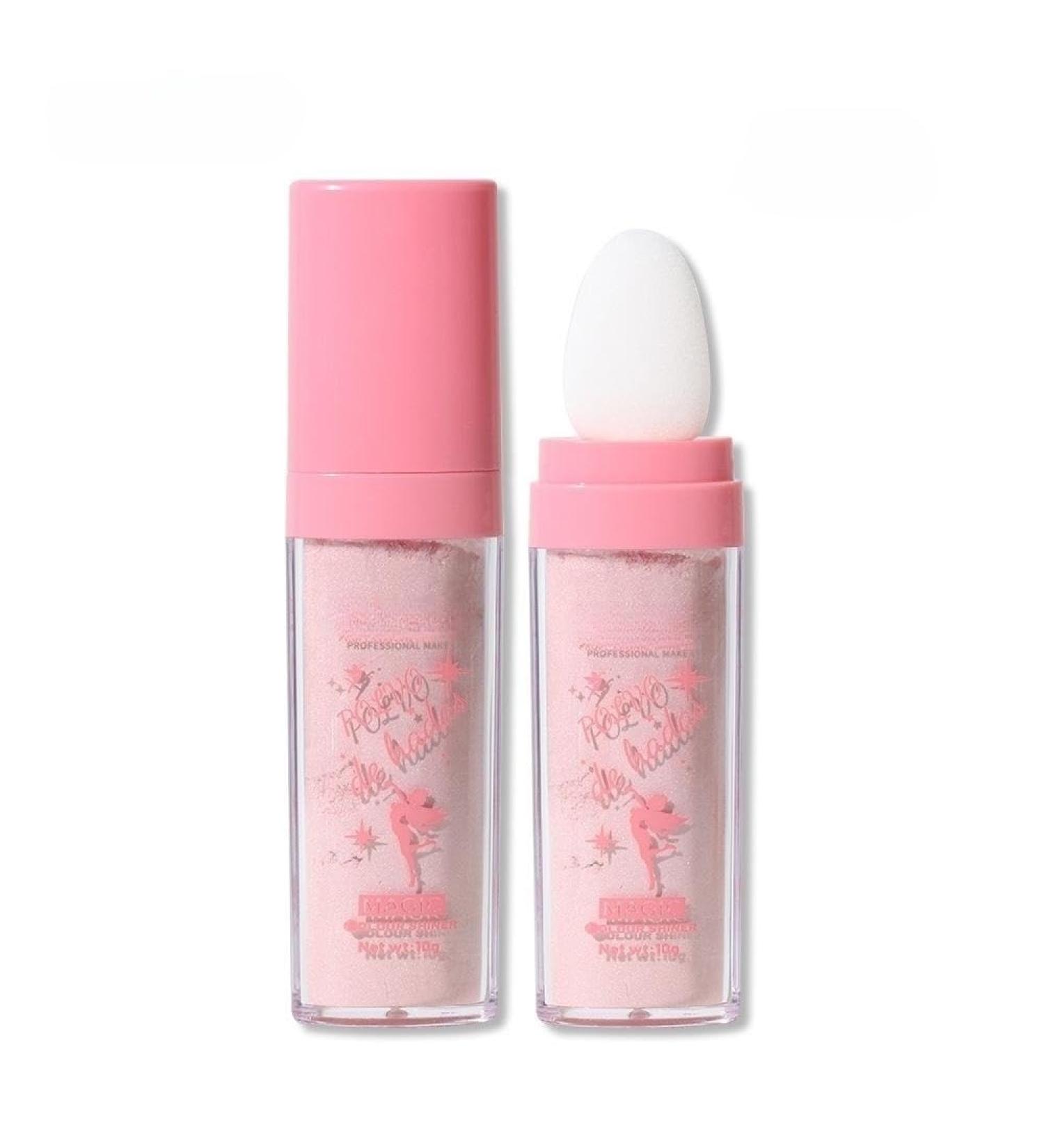 PICKX Fluorescent powder Body Flash Powder Stick Shiny Pink Fairy Pink Shiny Pink White Moonlight Powder Makeup stick Fairy Powder Highlights Fairy Powder Fairy Pink Highlights Patch Fairy Makeup (02#Pink) - Buy Online on GoSupps.com