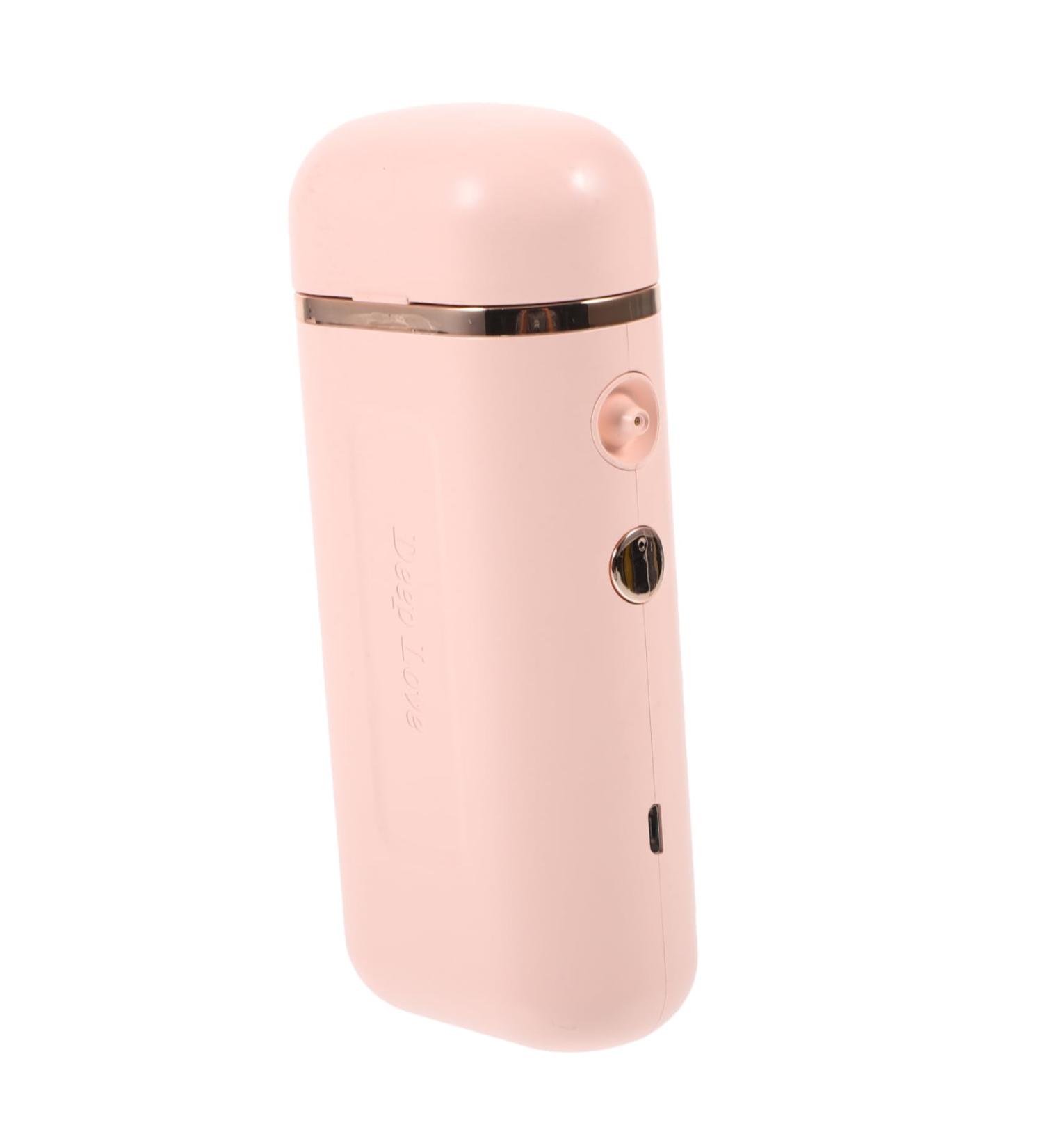 MUCKLILY Portable Handheld Facial Mister for Women High-Pressure Beauty Treatments Steamer Compact 200ml Water Spray Device for Home or Travel - Buy Online on GoSupps.com