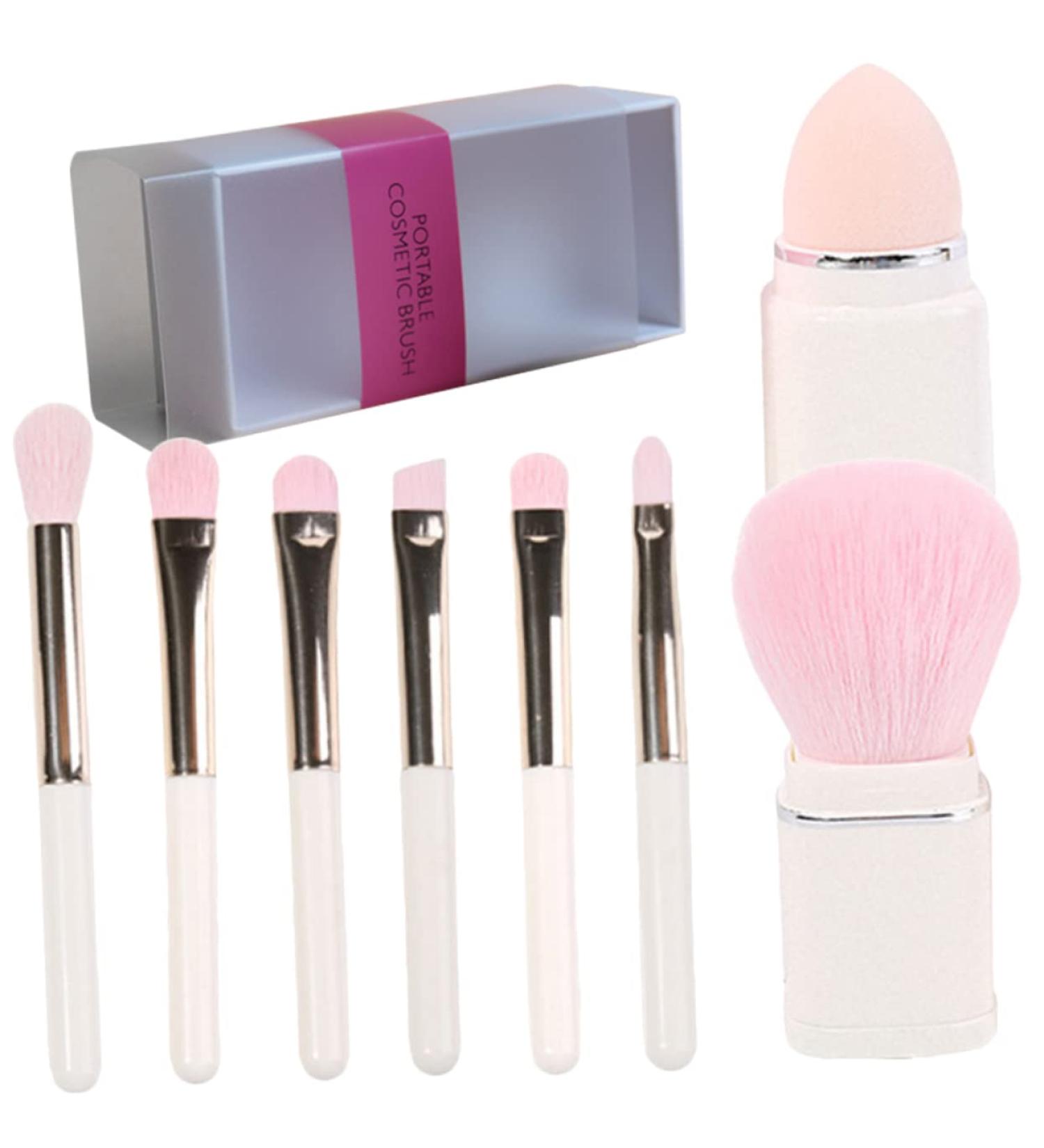 Balacoo Makeup Brush Set - Bronzer Facial Kit Eyeshadow & Travel Sponge - Perfect for Flawless Makeup - Buy Online on GoSupps.com