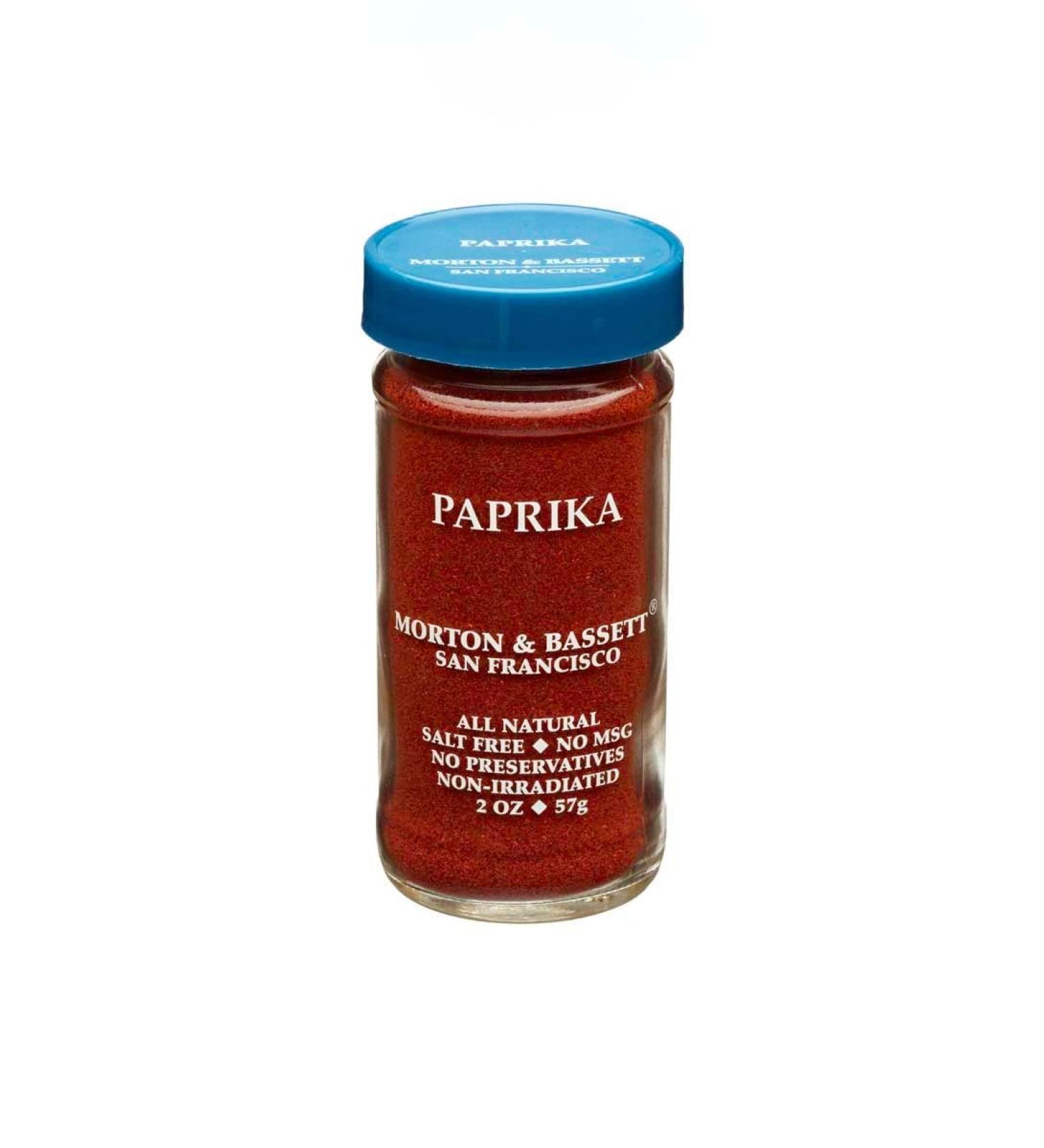 Morton & Bassett Paprika, 2-Ounce jar