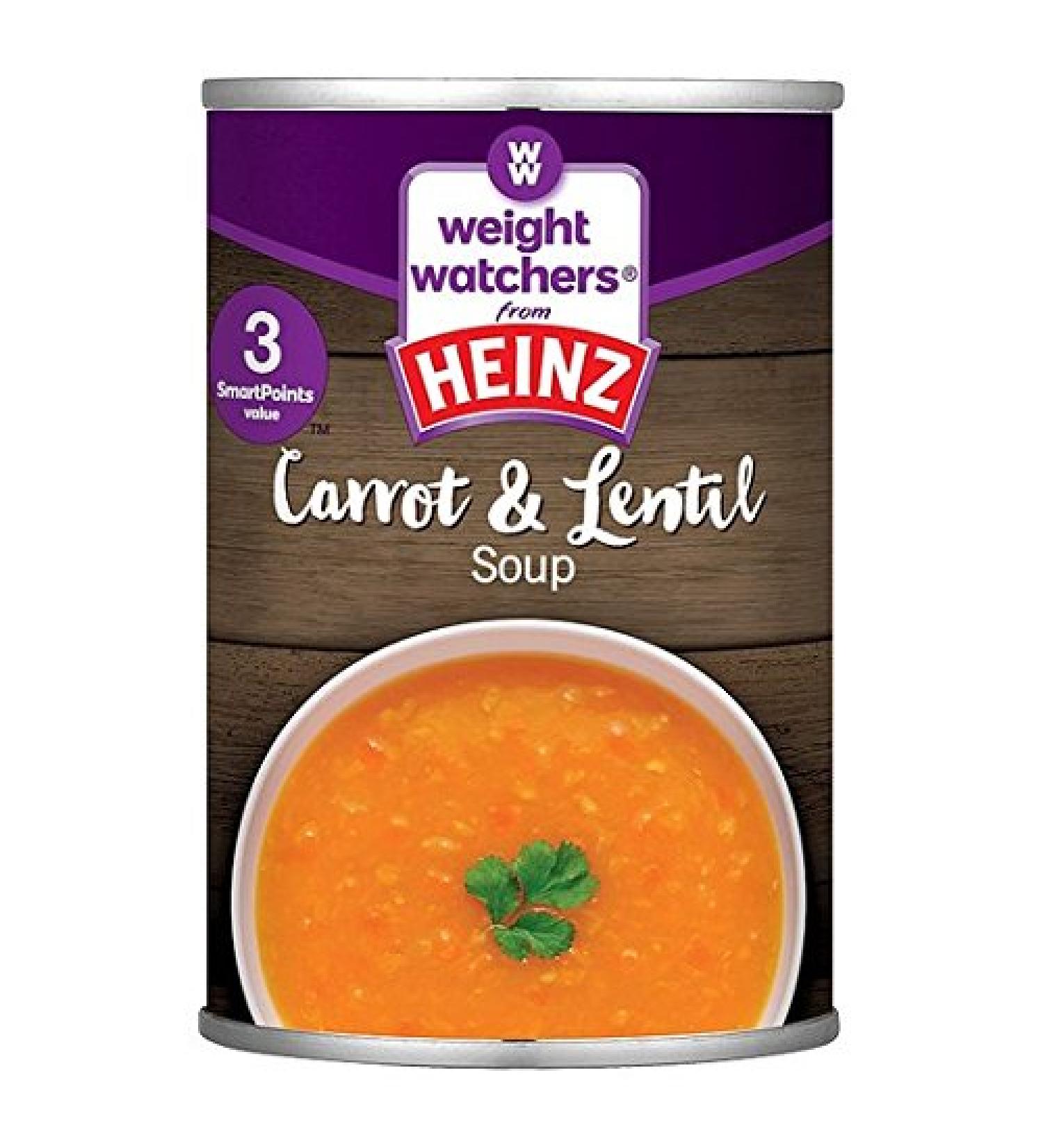 Weight Watchers from Heinz Heinz Weight Watchers Carrot And Lentil Soup 295G by Heinz