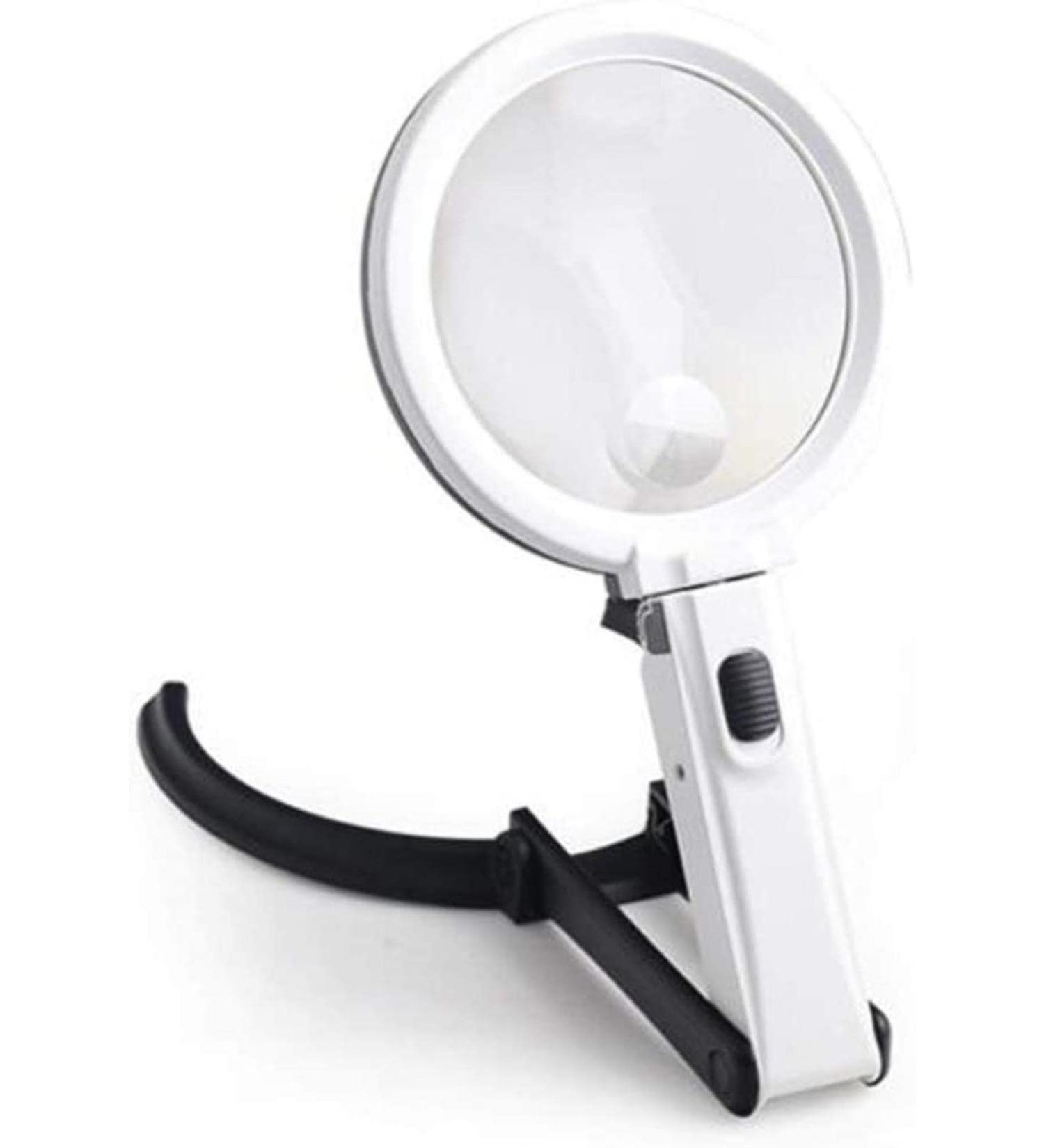 Professional with10 LED Lights Foldable 2X 5X Handheld Magnifier Super High Clarity Lightweight - and for Reading Loupe Watch and Electroni Full of Stars - Buy Online on GoSupps.com