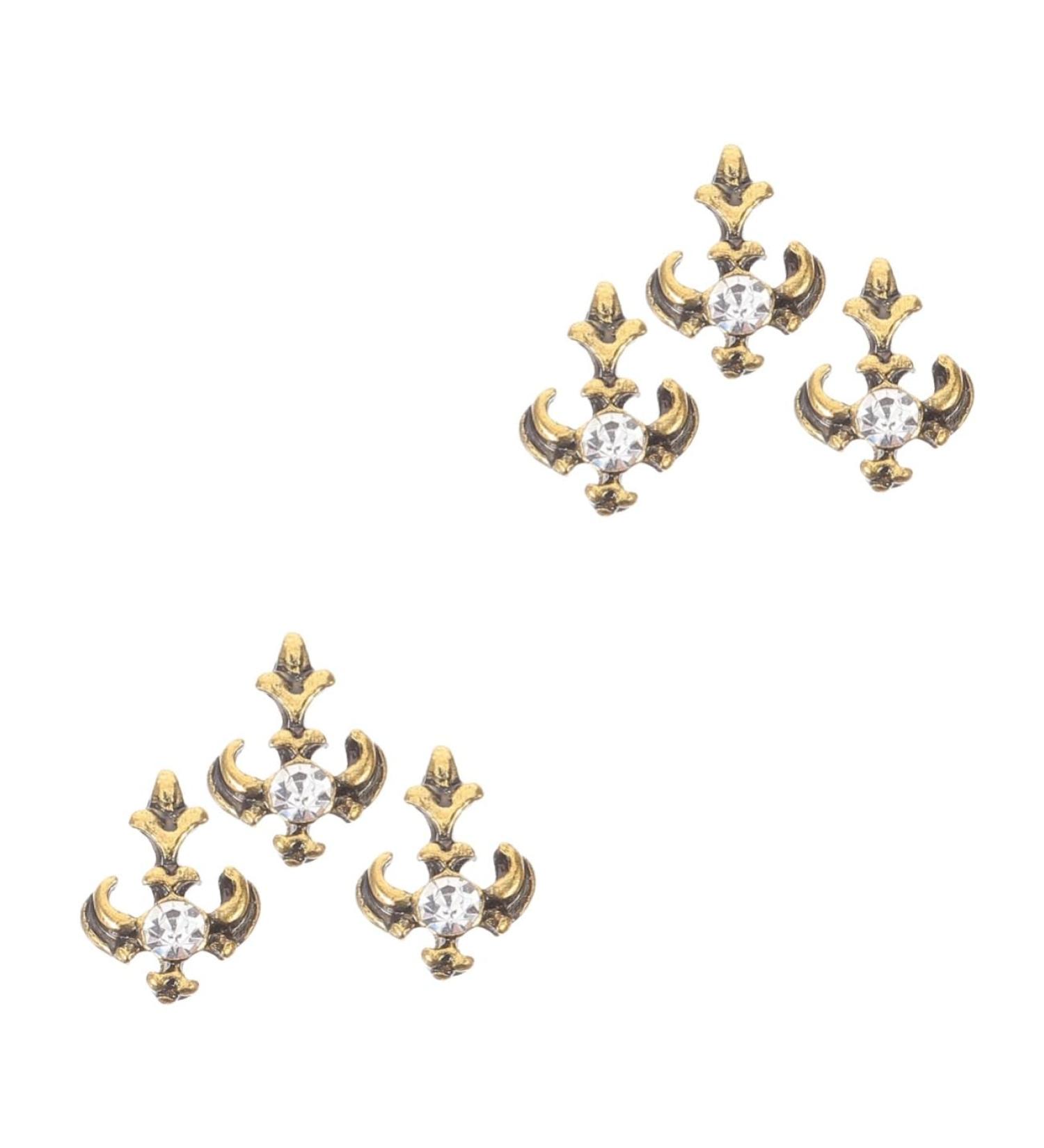 PACKOVE Tooth Gems Kit 6 Pcs Retro Vintage Decor Retro Decor Decorative Teeth Jewelry Grill Teeth Clothing Gem - Buy Online on GoSupps.com