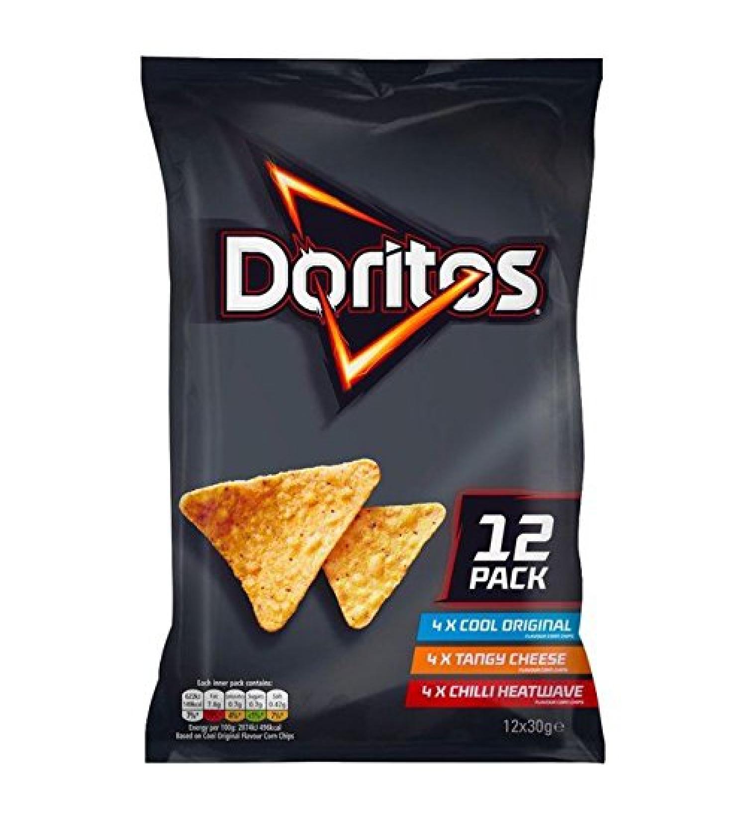 Doritos Doritos Corn Variety Chips 30 g x 12 per pack - Pack of 2