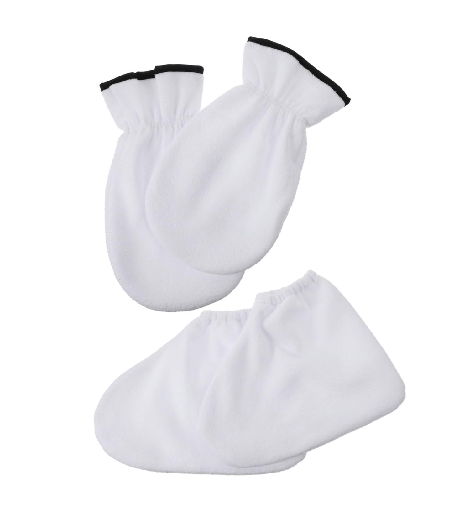 Couvre-mains et Pieds Chauffants en Cire de Paraffine 12x9 Pouces Enduit Hydratant pour Soin Spa Femme la Maison - Buy Online on GoSupps.com