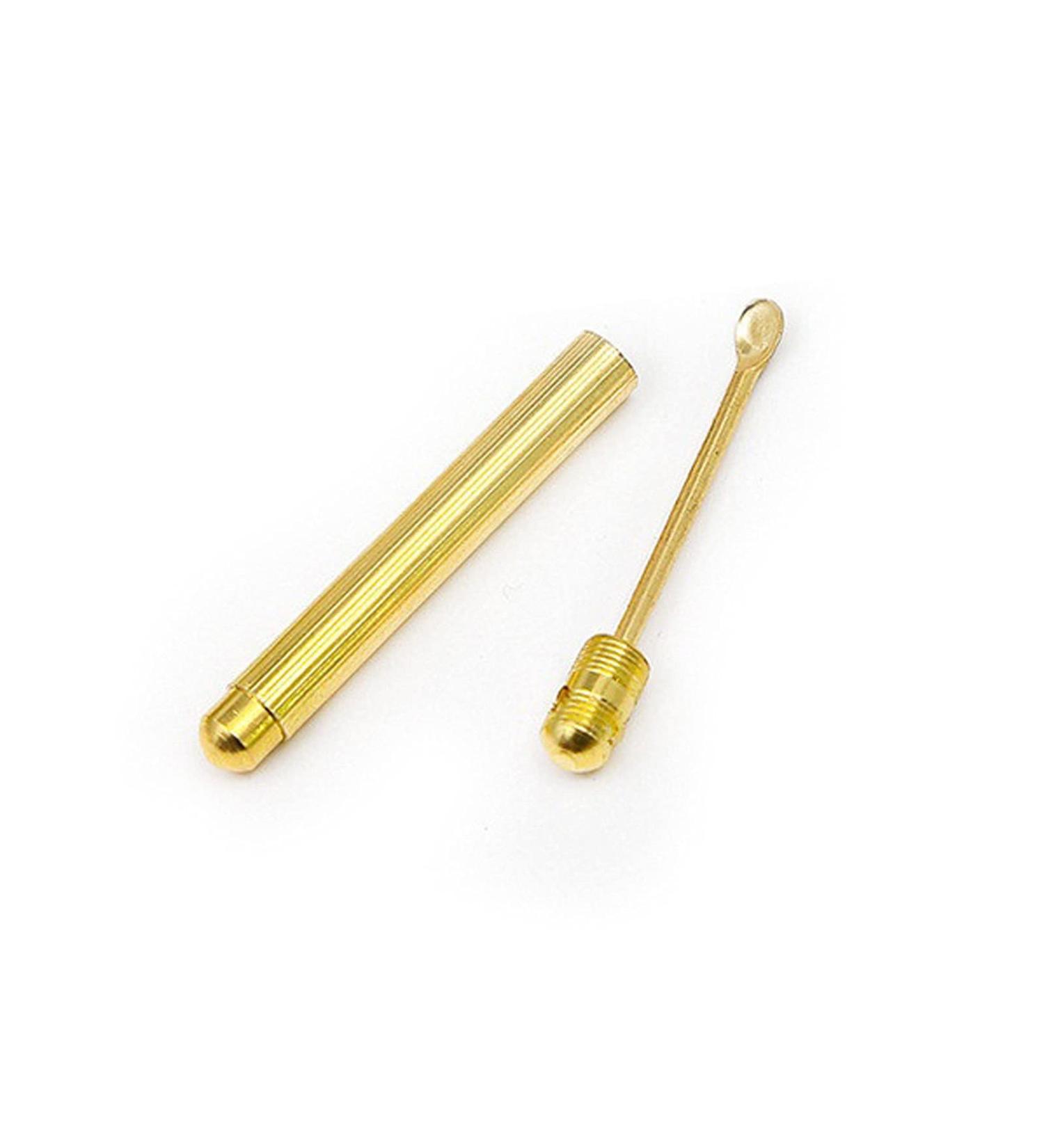 SSWERWEQ Ear wax removal tool Folding Type Golden Earwax Cleaner Portable Ear Wax Removal Tools Ear Spoon Attached A Key Ring 2/5 Pcs (Color : 5pcs) - Buy Online on GoSupps.com