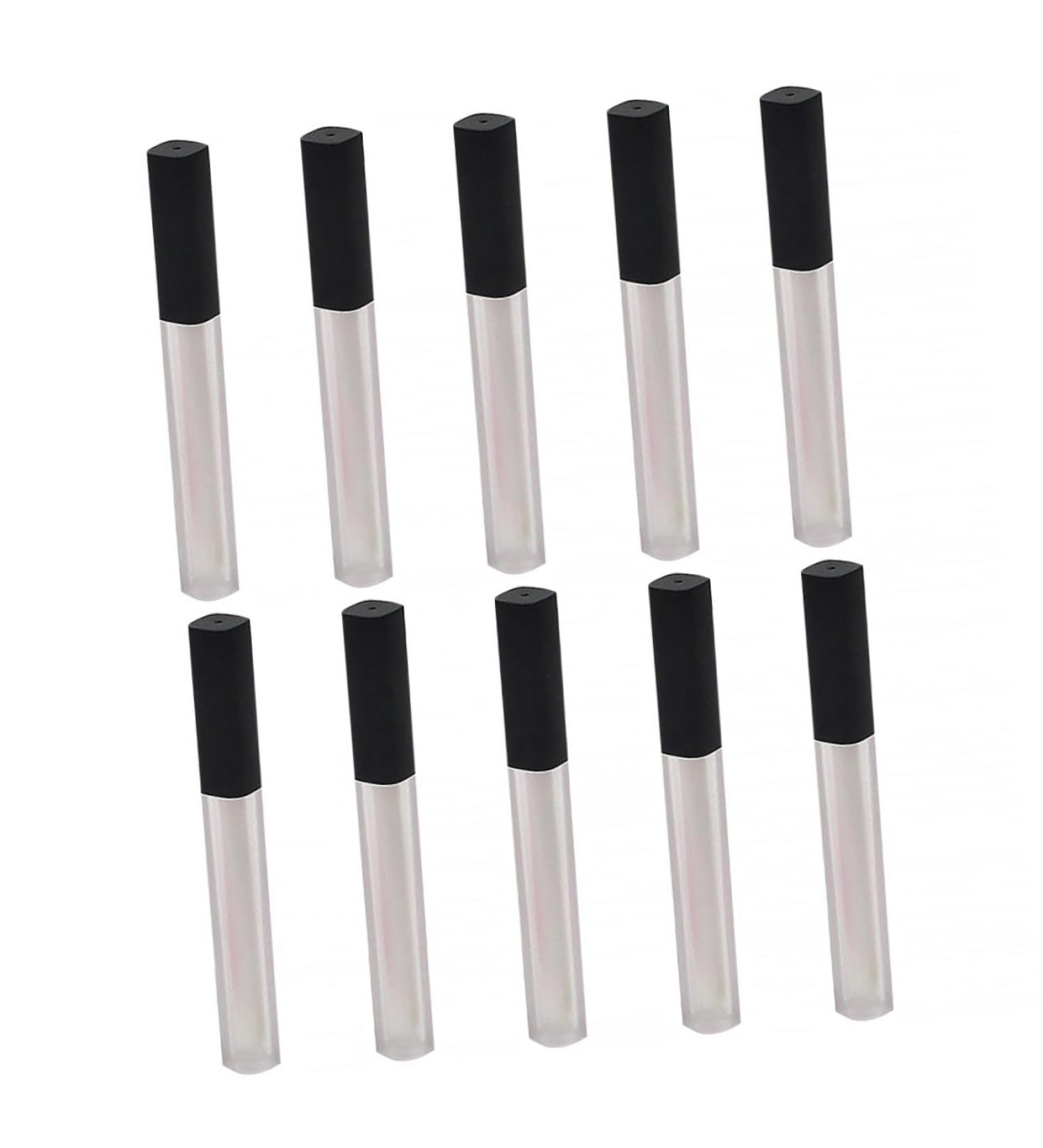 Homoyoyo 10pi ces Lot de Tubes Vides de Gloss L vres pour DIY Blanc Facile Transporter Fuite - Buy Online on GoSupps.com