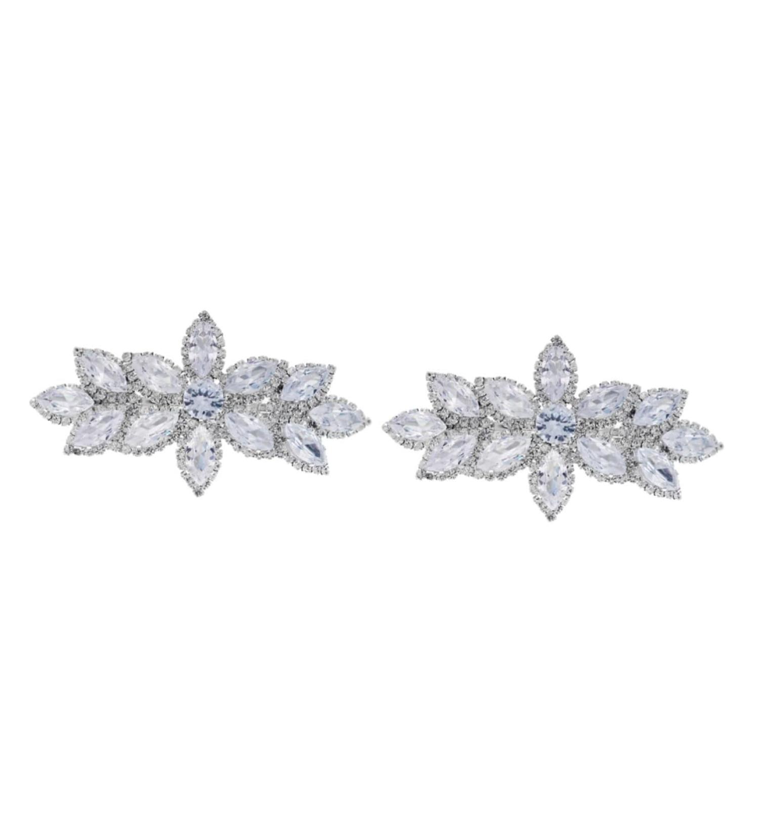 FRCOLOR Diamonds Hair Clip hair clip Crystal hair bride clip french barrette rose hair bride hair clip women hair barrettes wedding Big Claws Miss Bridal Rhinestones Hair Clip - Buy Online on GoSupps.com