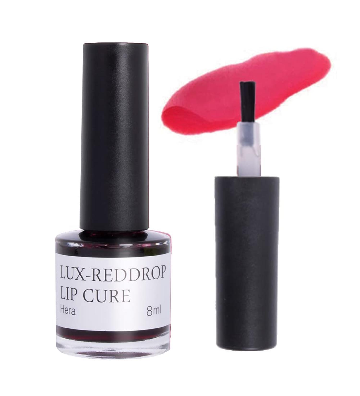 LUX REDDROP Lip Cure by HERA - Natural Shine Water Lip Stain (Soft Pink Red) | Lightweight, Long Lasting, Overnight Exfoliator Treatment | Deep Nourishing Care - 0.27oz - Buy Online on GoSupps.com