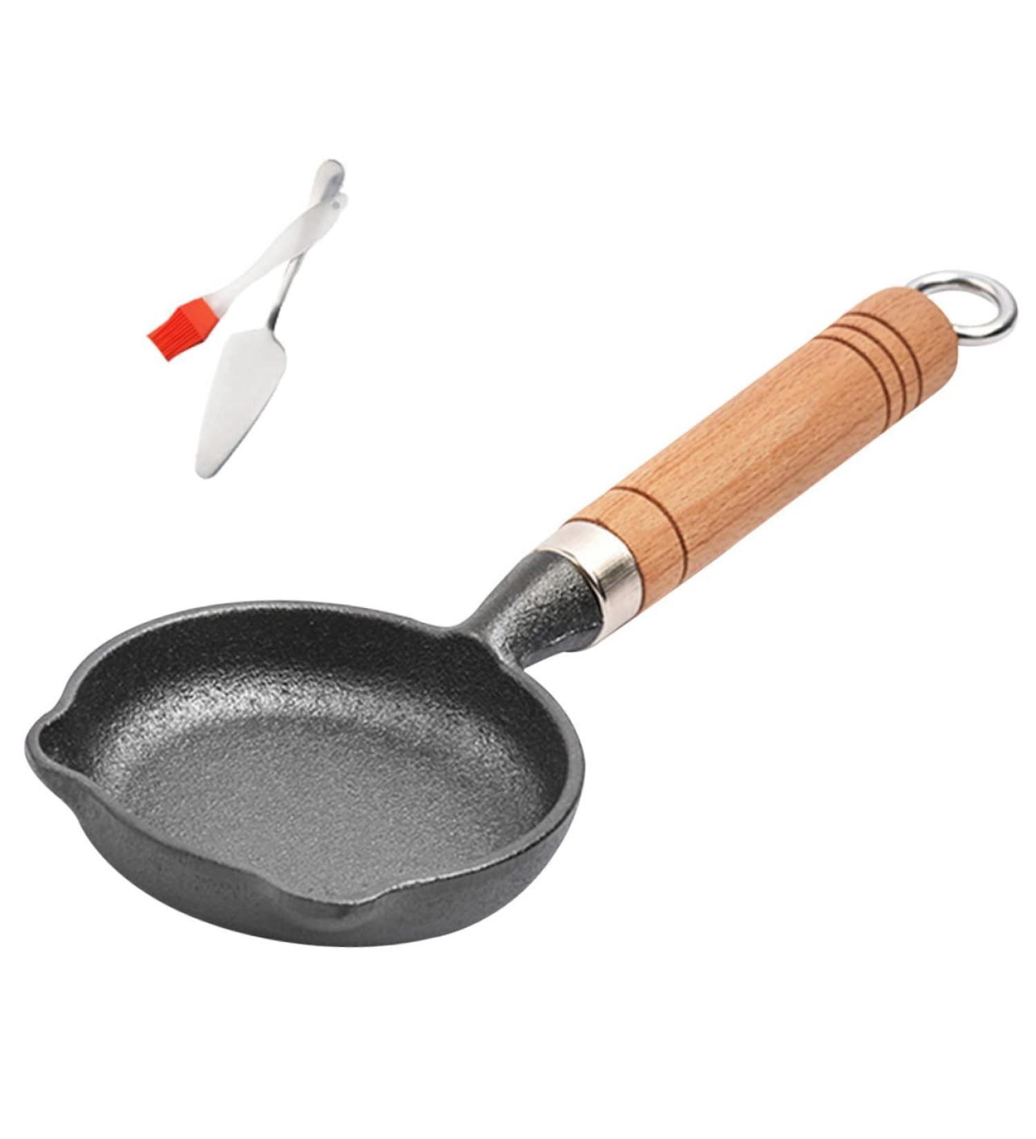 DELURA 1 Set Round Griddle Cookware Egg Frying Pan Mini Egg Pan Mini Pan Steak Frying Pan Pan Breakfast Pan Cooking Utensils Mini Egg Frying Pan Kitchen Supply - Buy Online on GoSupps.com