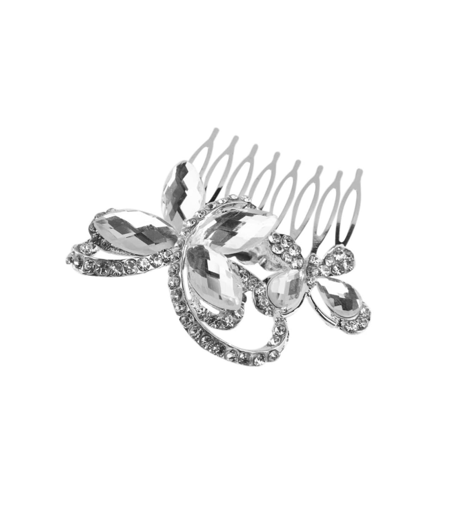 DOITOOL Wedding Hair Comb Rhinestone Bobby Pins Hair Clip Hair Barrettes Hair Pin Bridal Hair Comb Women Hairpin Women Hair Comb Headwear Bride Wedding Hair Accessories - Buy Online on GoSupps.com
