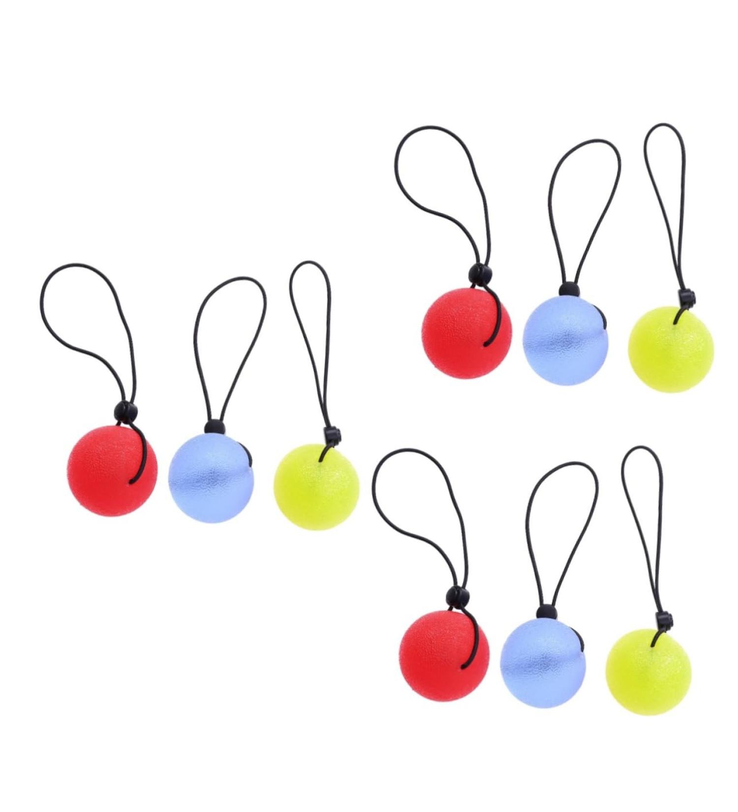 Fomiyes 9-Pack Stress Balls for Fitness & Grip Training - Squeeze Balls Massage Tool & Power Trainer - International Shipping Available - Buy Online on GoSupps.com