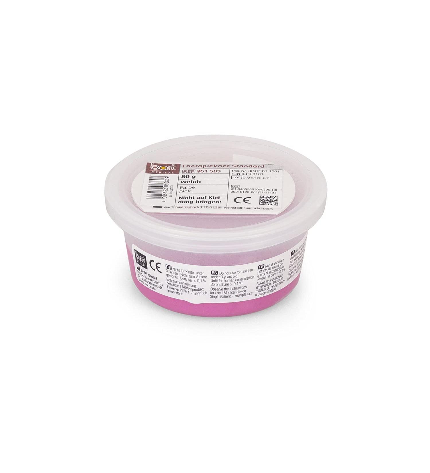 Bort Bort Therapy Putty Soft Turquoise GmbH Pink 80 g