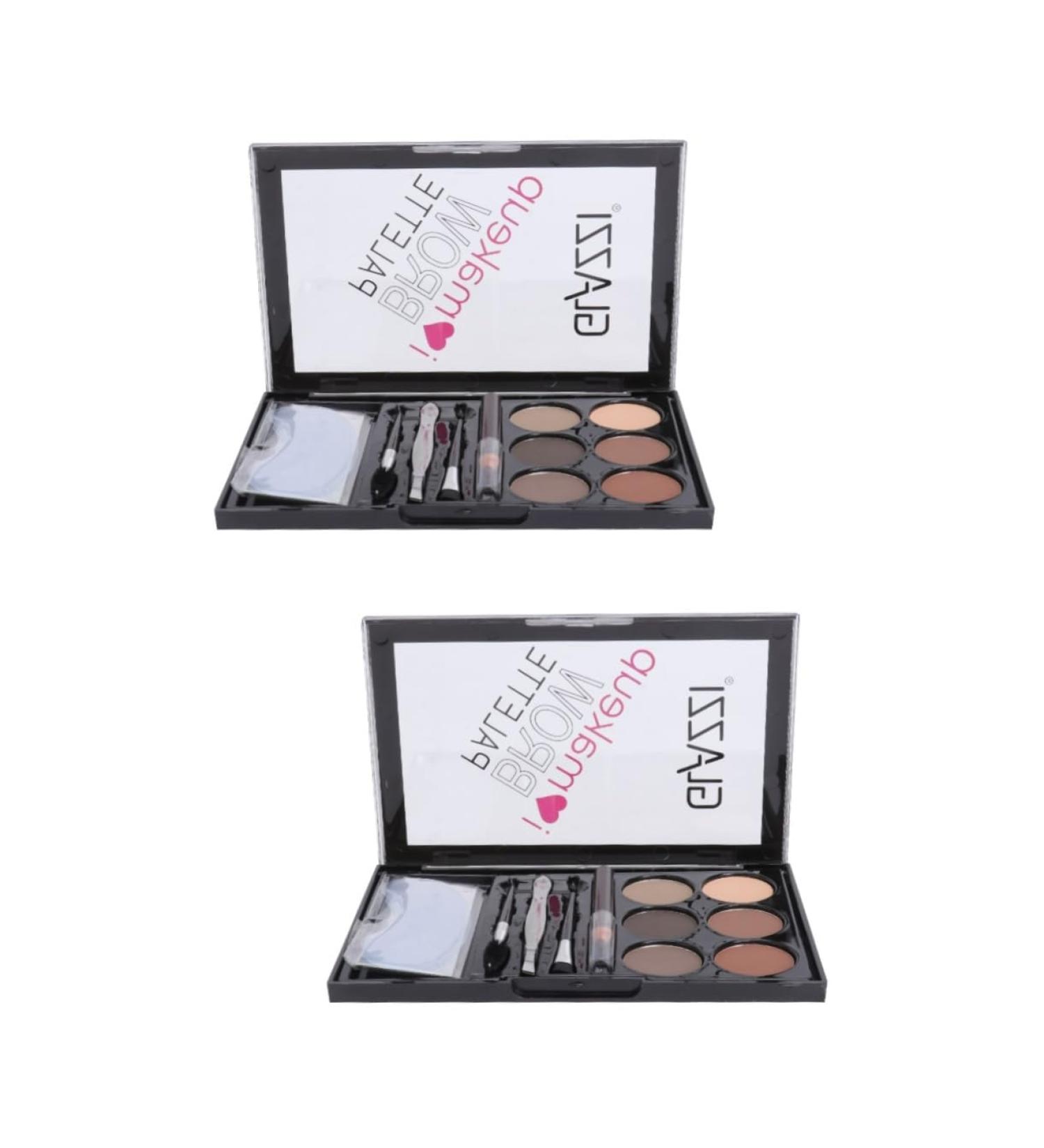 Didiseaon 2 Sets Eyebrow Powder Set Waterproof Eyebrow Powder Long Lasting Eyebrow Powder Cosmetic Makeup - Buy Online on GoSupps.com