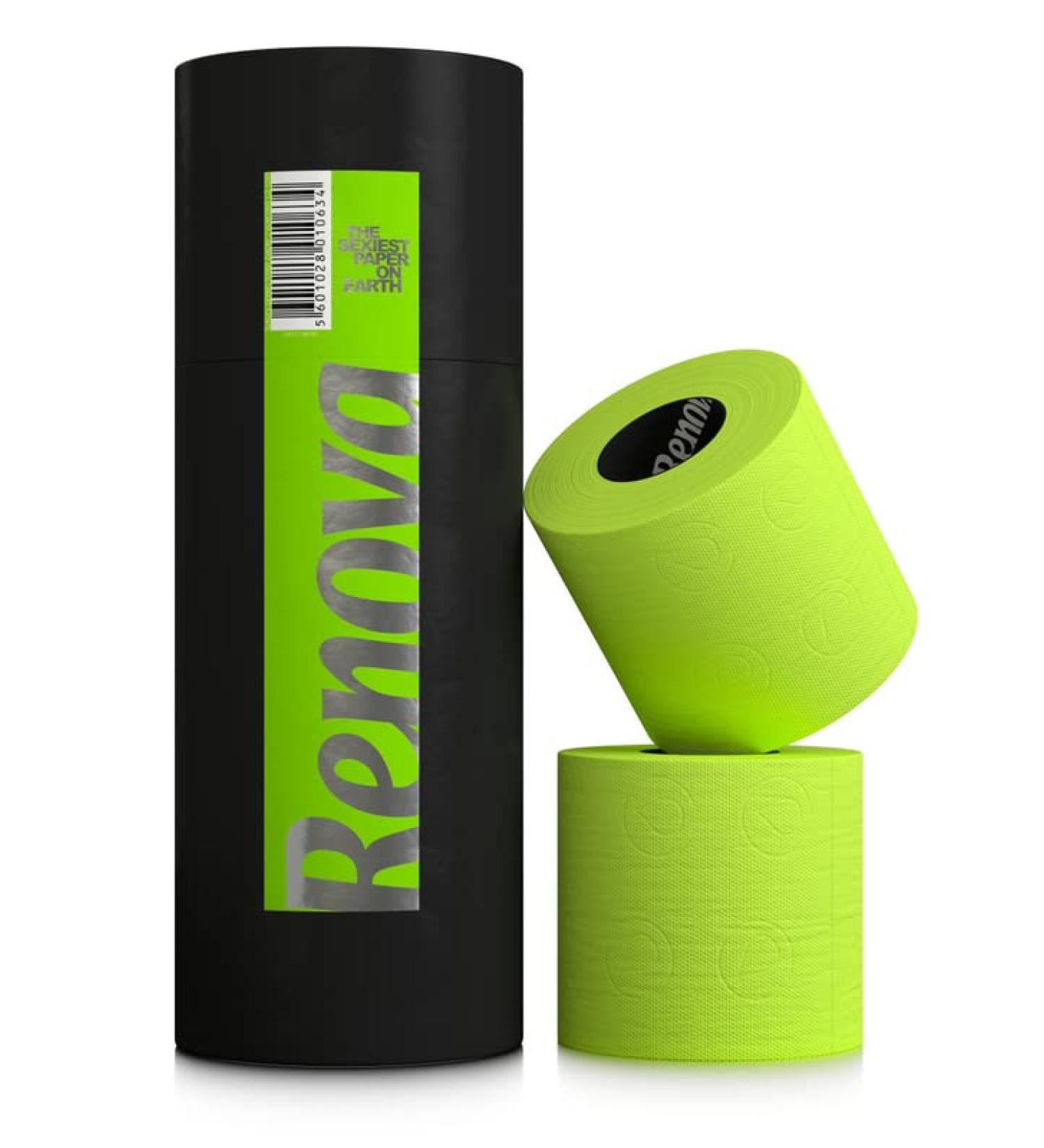 Renova Colorful Luxury Toilet Paper - Soft 3-Layer Rolls in 7 Vibrant Colors - Perfect Gifts! - Buy Online on GoSupps.com