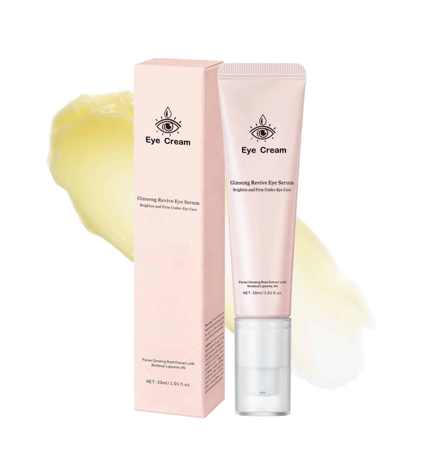 Retinol Revive Eye Cream for Bags & Wrinkles Dark Circles Under Eye Repaire cream with Retinal Niacinamide & Ceramide NP Korean Skin care Treatment Anti-Aging Smoothing(30ml) - Buy Online on GoSupps.com