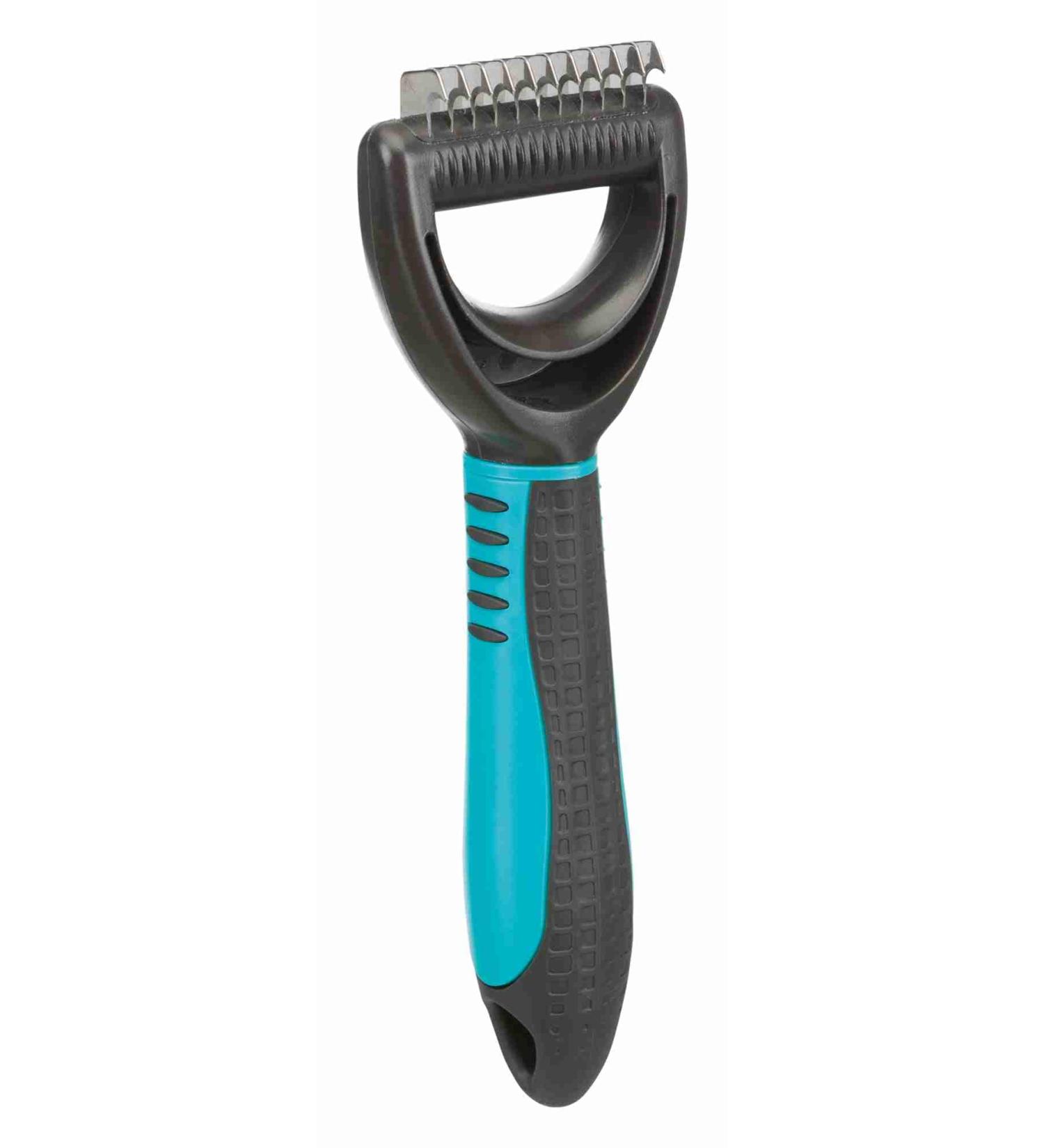TRIXIE Fur Detangler for Medium Pets - Plastic/Metal 6 x 18 cm | Optimal Grooming Solution for International Shipping - Buy Online on GoSupps.com