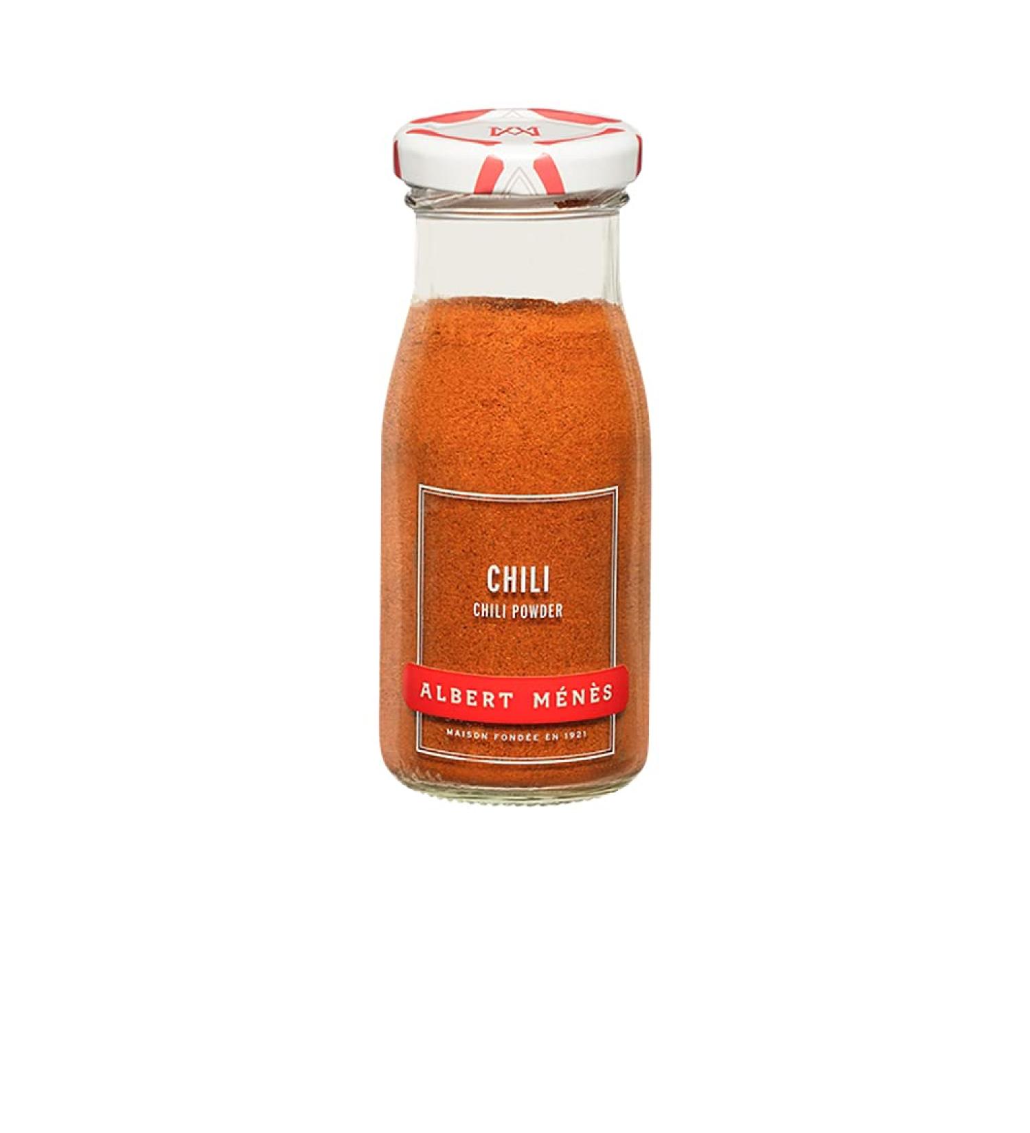 Albert M n s - Chili Powder - Exclusive Recipe - 100% Natural No Dyes or Preservatives - Product Packaged in France - Aromat - Buy Online on GoSupps.com