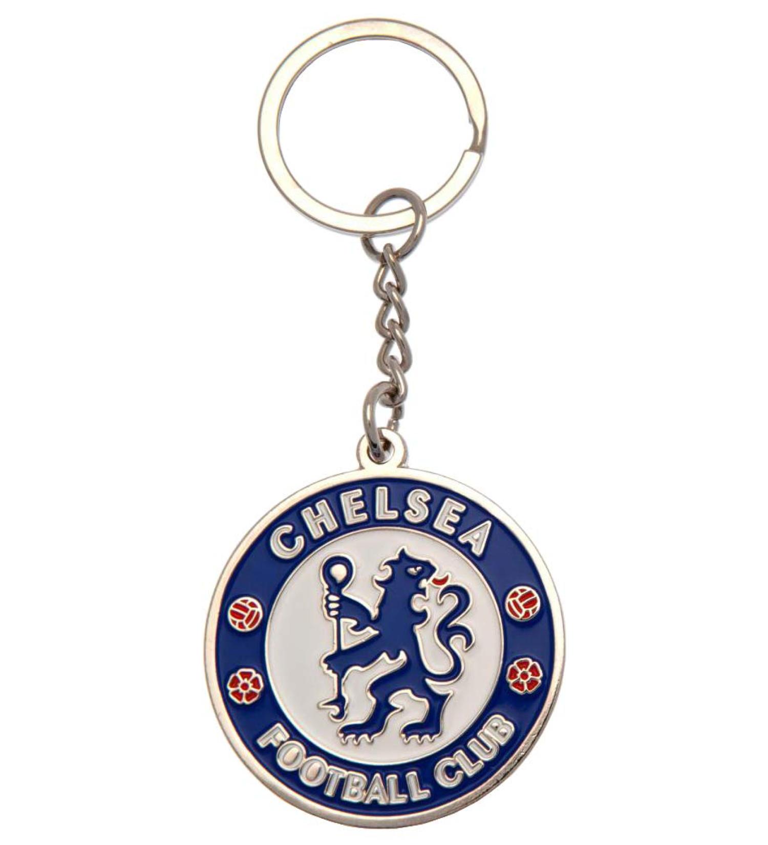 Chelsea Unisex Crest Keychain - Multicoloured | International Shipping Available - Buy Online on GoSupps.com
