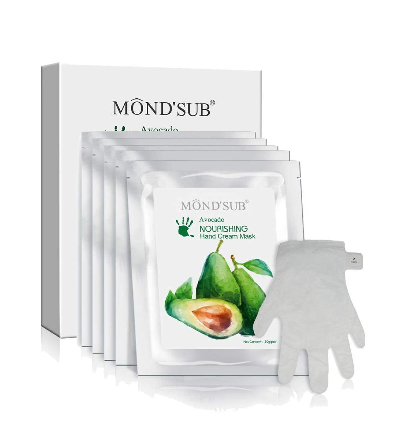Elitzia ETMM03 Avocado Handmask Moisture Gloves - Repair Cracked Rough Skin for Men & Women - Buy Online on GoSupps.com