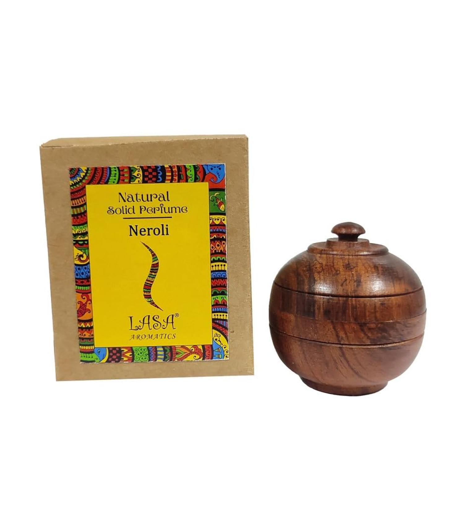 Lasa Aromatics Unisex Neroli Natural Solid Perfume - Buy Online on GoSupps.com