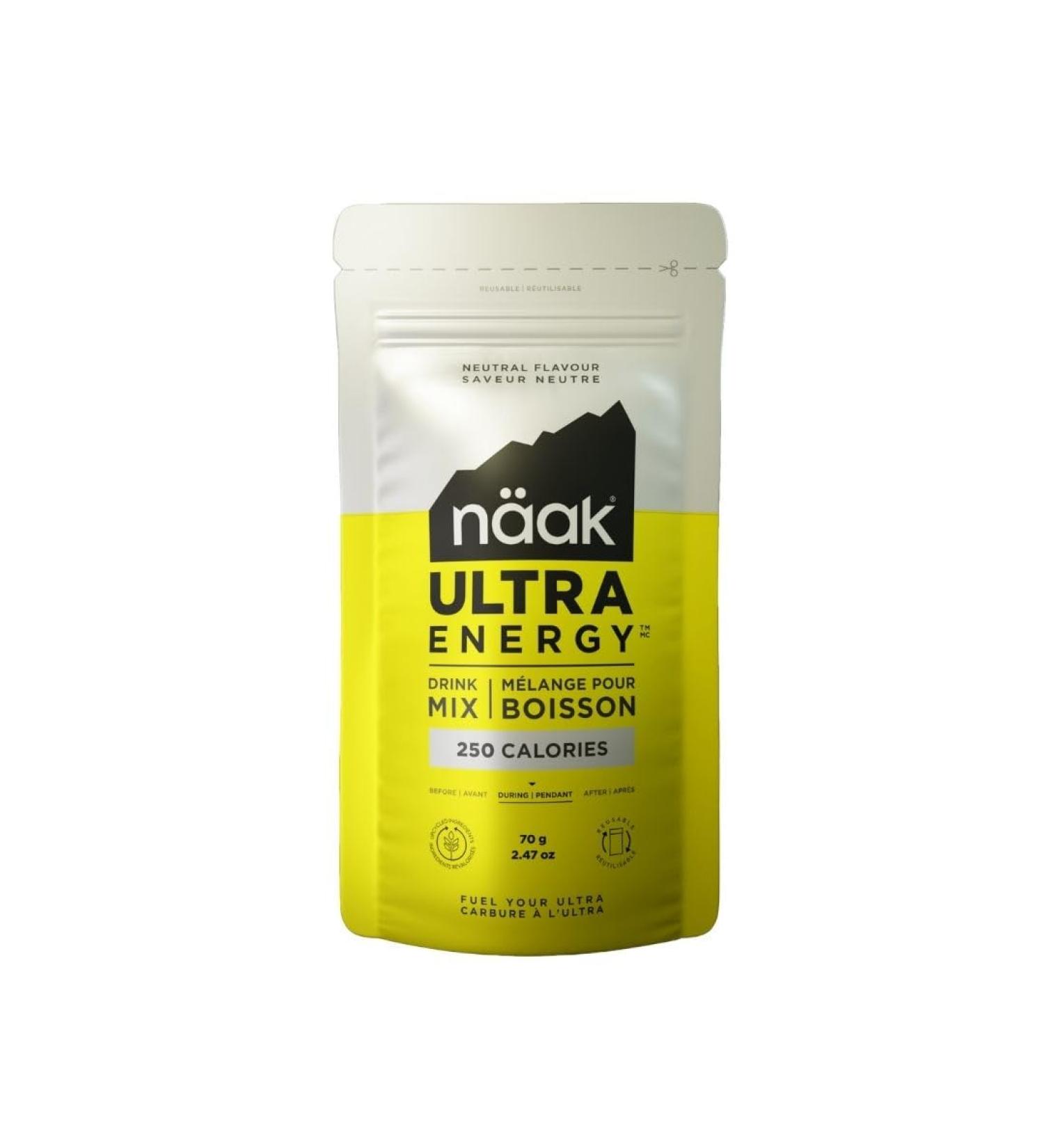 N AK Drink Mixes Ultra Energy 6 x 72g | Sport Hydration Mix Electrolytes BCAAs Developed for Athletes and Performance | Vegan Plant-Based Protein Non GMO Gluten Free (Neutral) - Buy Online on GoSupps.com