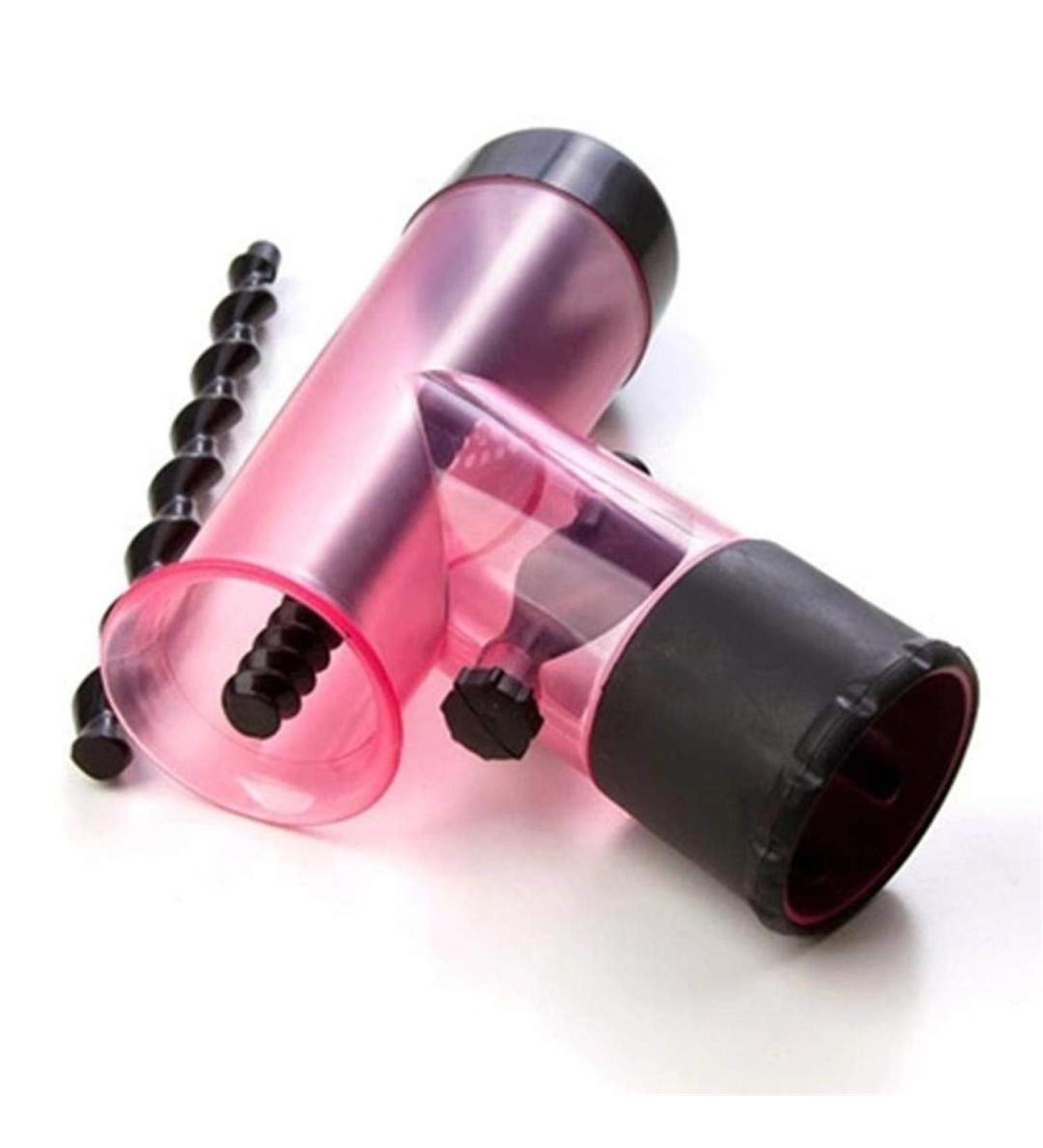 Pro Salon Hairstyling Tool Portable Hair Dryer Diffuser Magic Wind Spin Detachable Curl Hair Diffusers Roller Curler Styler Red - Buy Online on GoSupps.com