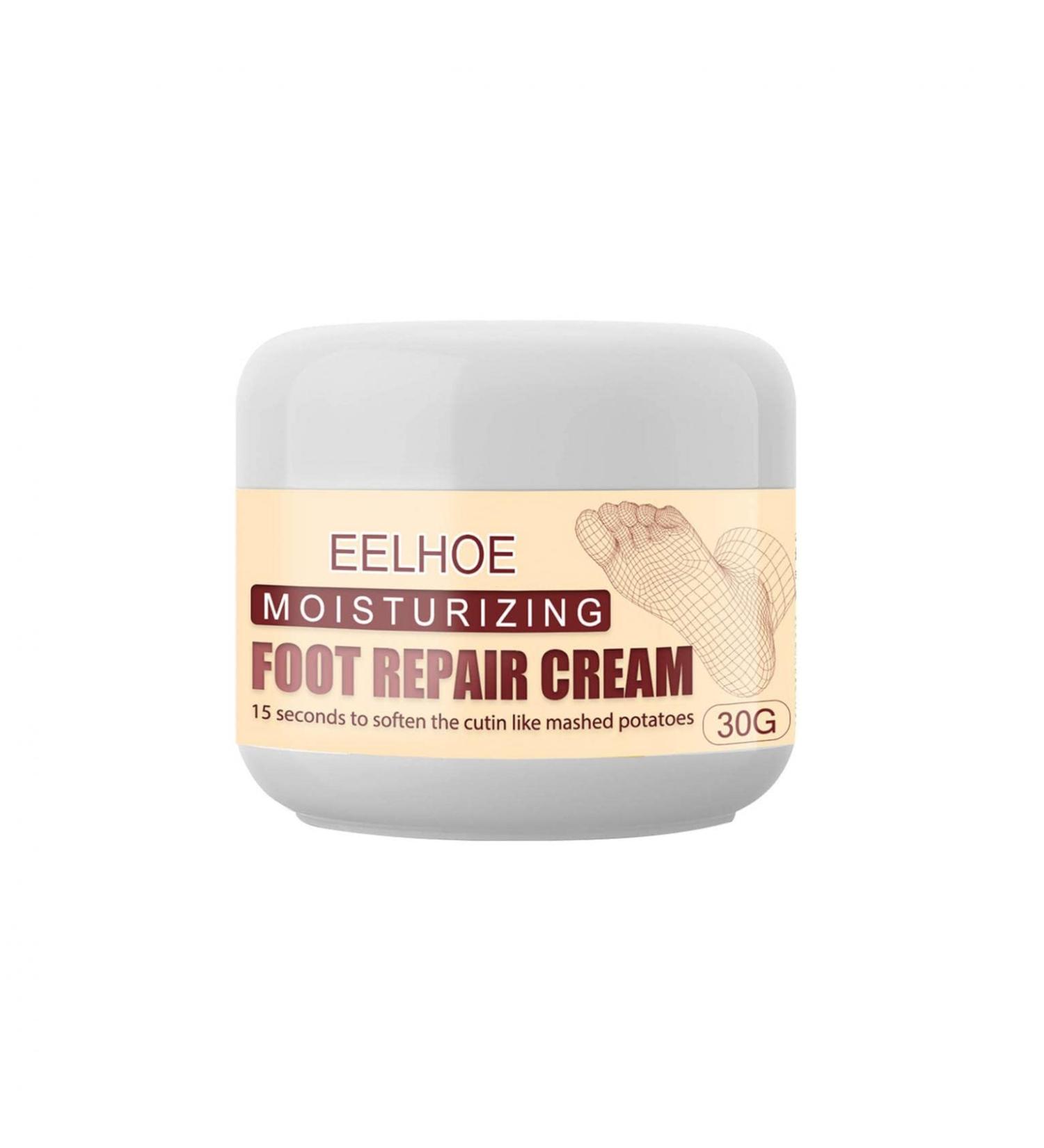 100% Natural Foot Care Cream for Dry Skin & Cracked Heels - Glycerin-Fortified Foot Cream for Tired Feet | 1g Pack - Buy Online on GoSupps.com