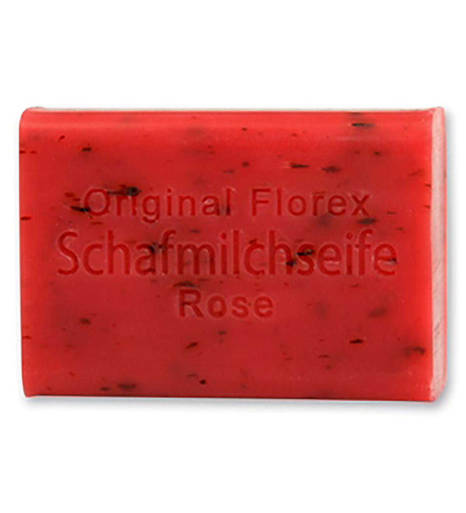 Florex Florex Pink Sheep's Milk Soap with Flowers - 100g - Natural Sheep's Milk Soap