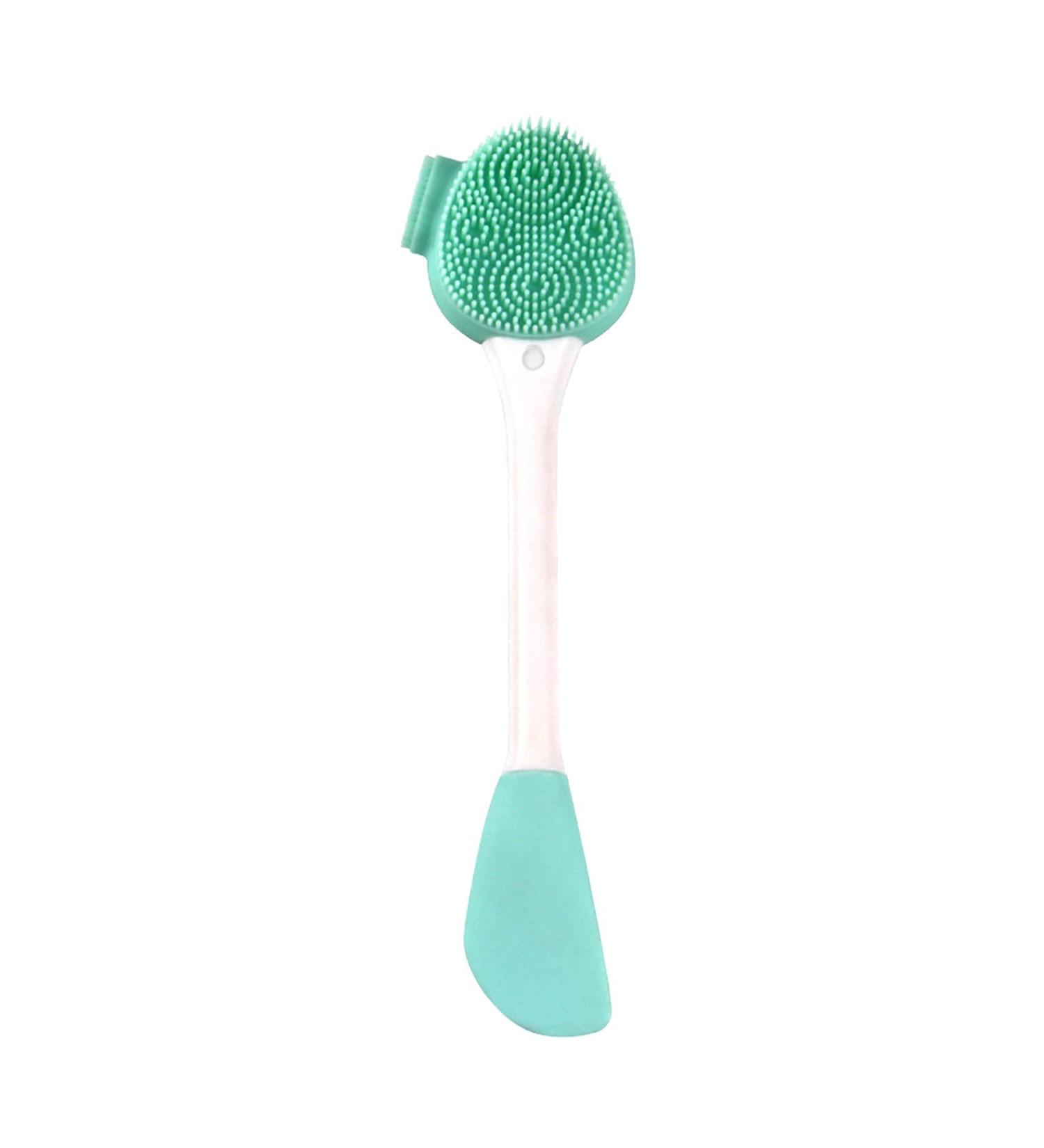 Facial Care Mud Silicone Brush Double-Head Soft Skin Instrument Cleansing Beauty Tools Zit (L L) L L