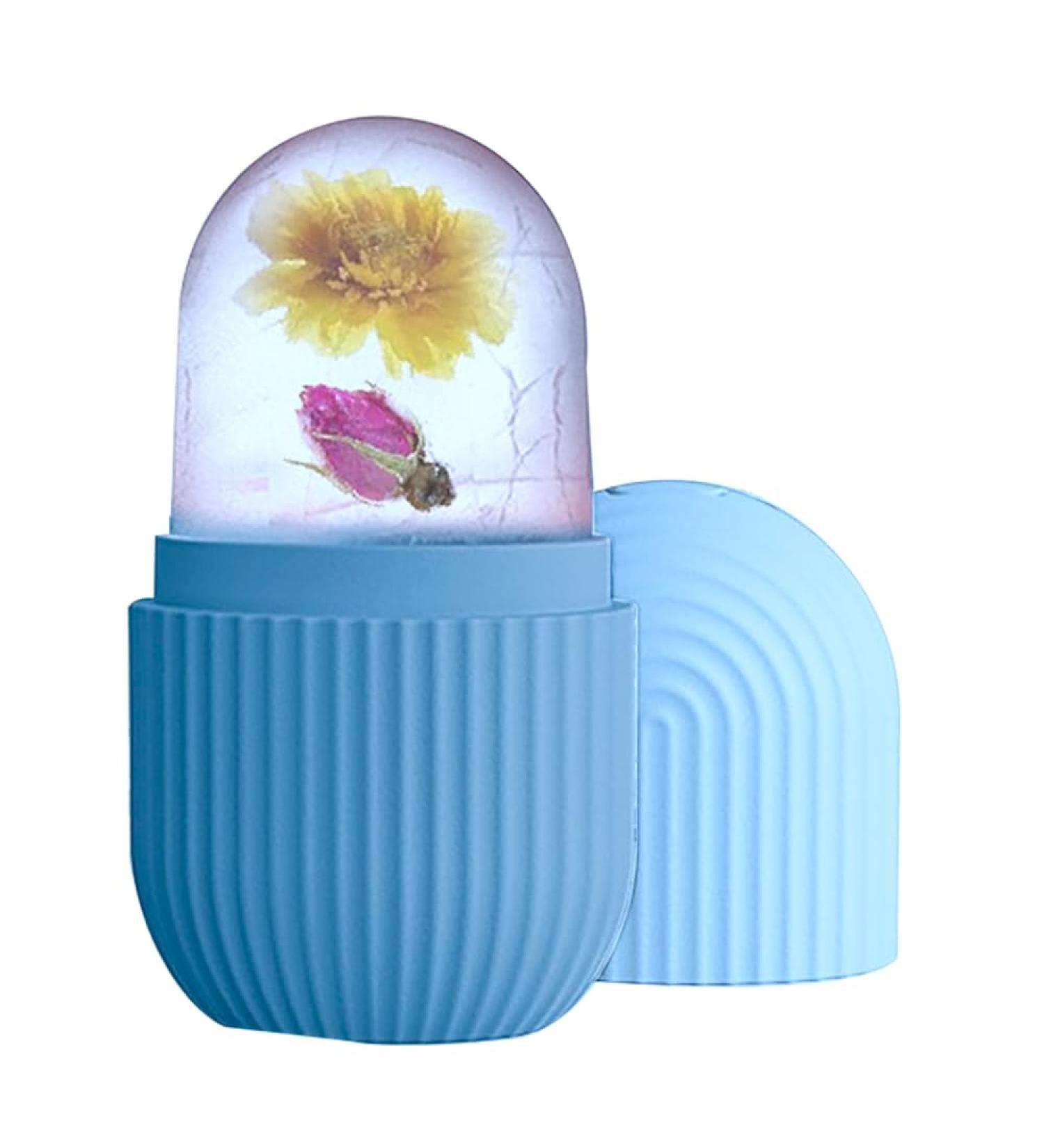 SWOSH Facial Ice Roller Massager | Cool Skincare Tool for Refreshing Face Eye Chin & Neck Ideal for Men & Women - Buy Online on GoSupps.com