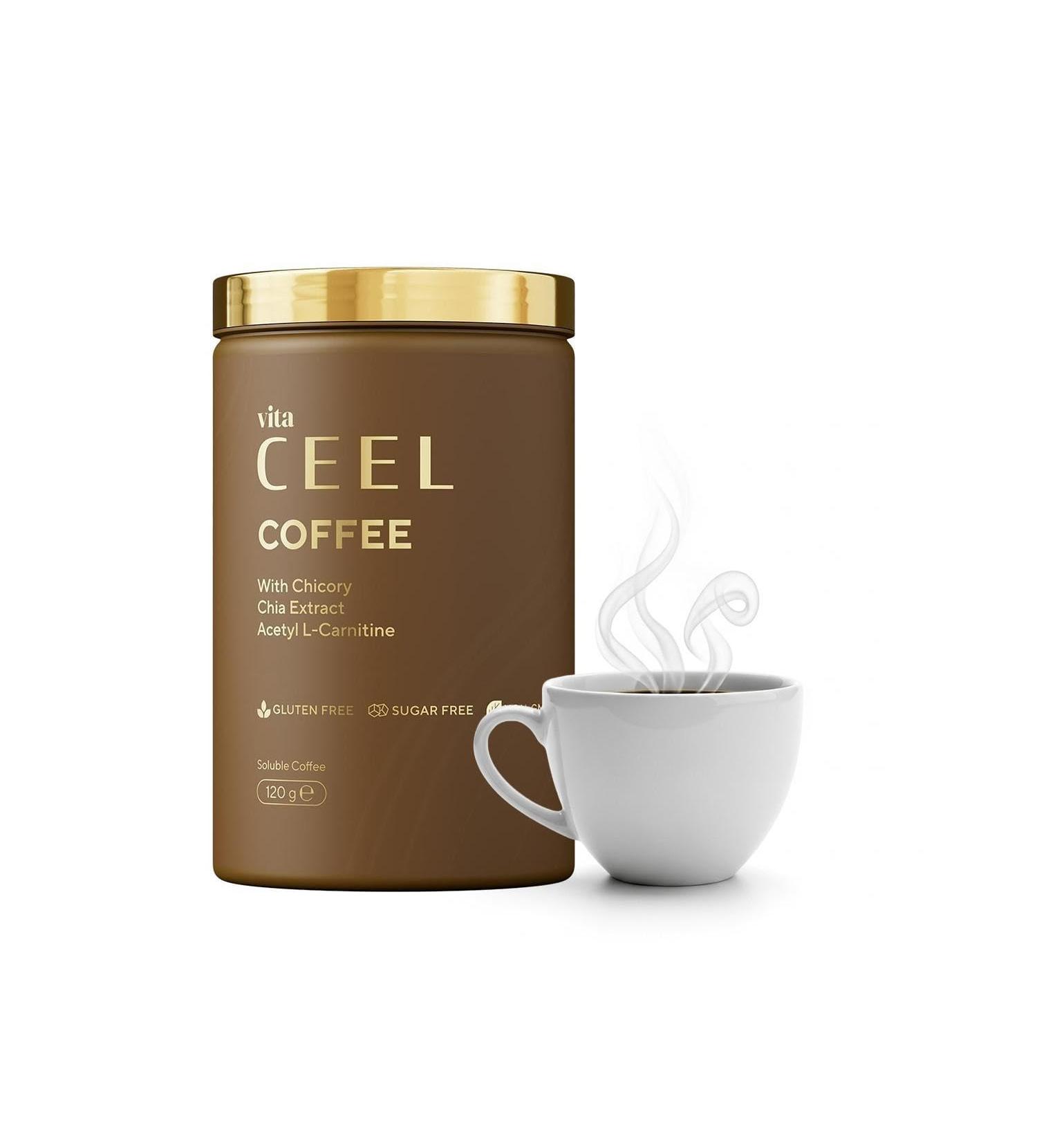 Caf de chicor e M lange v g tal avec chia et L-carnitine - Buy Online on GoSupps.com