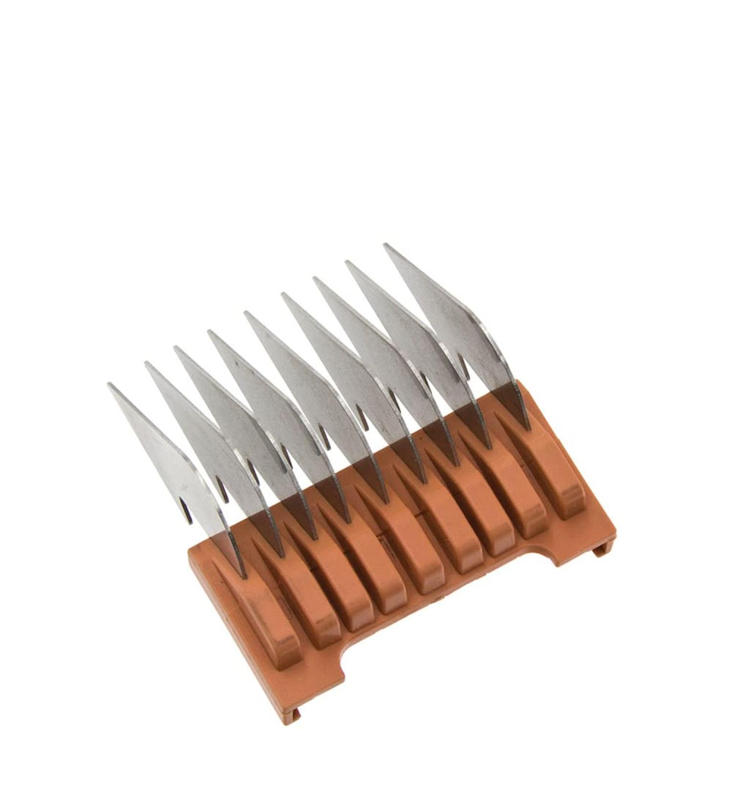 Moser stainless steel pressure comb (13mm) brown One Size