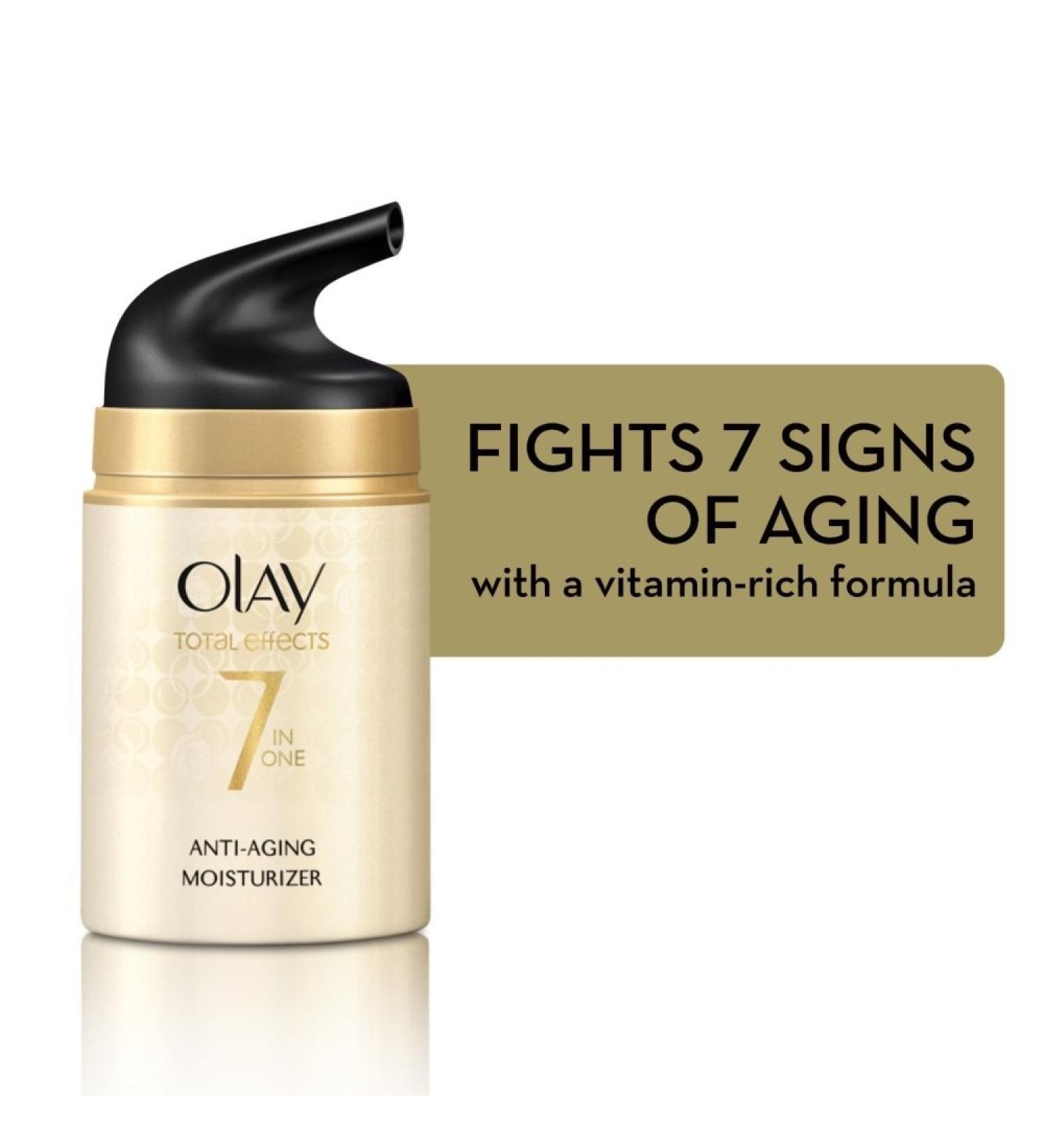 Olay Total Effects Daily Moisturizer Cream 1.7oz - Shop Internationally for Radiant Skin - Buy Online on GoSupps.com