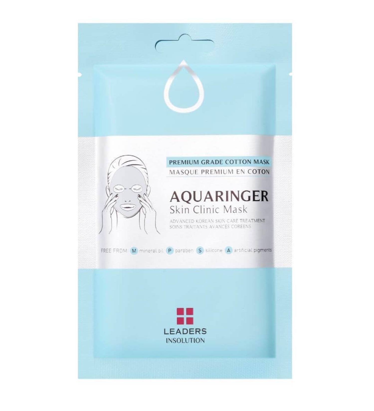 Leaders Insolution Leaders - Skin Clinic Mask Aquaringer Skin Clinic Mask Tissue Mask Sheet Mask (25ml)