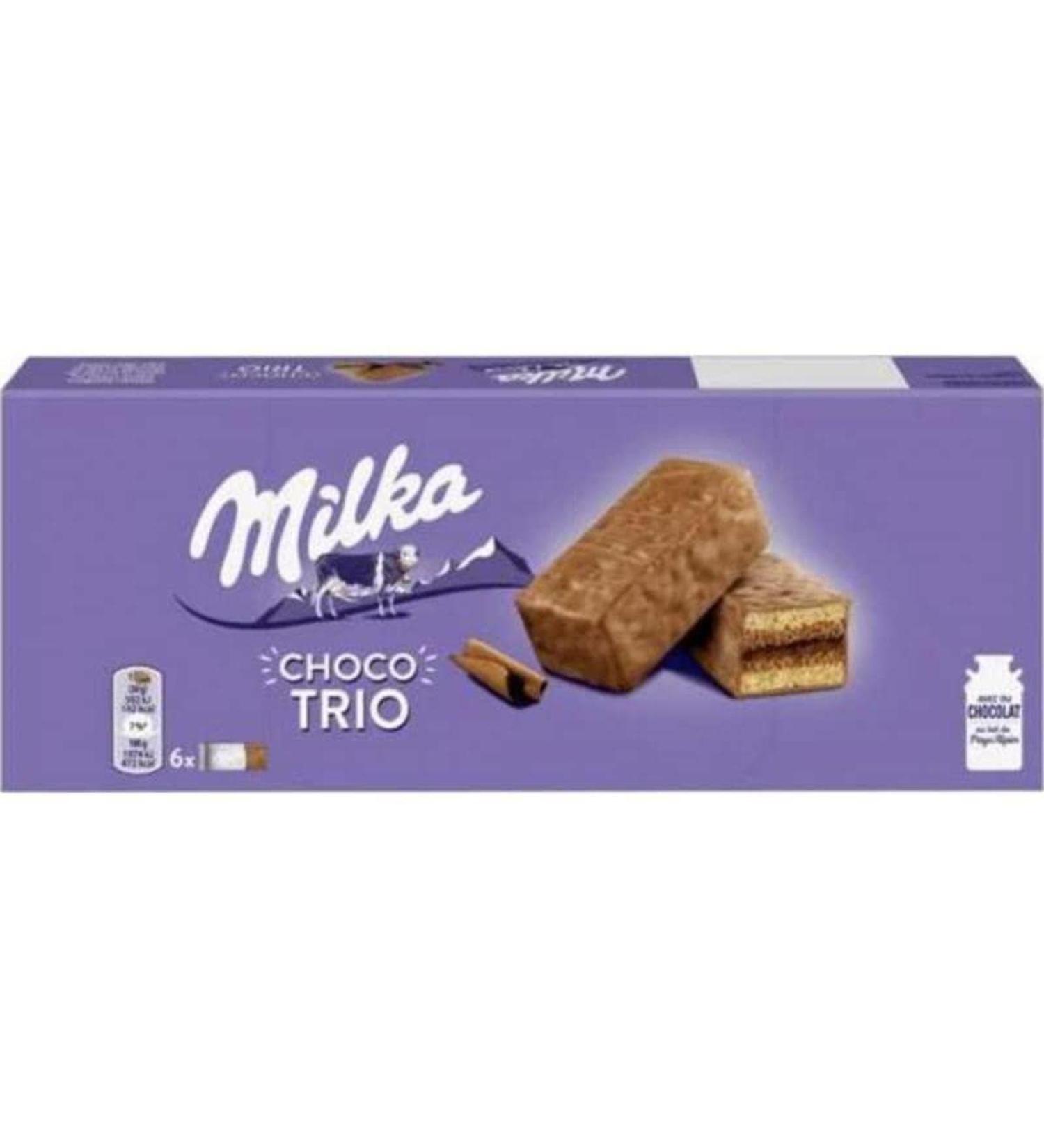 Milka Choco Trio Soft Cake - Pack of 6 30g cakes
