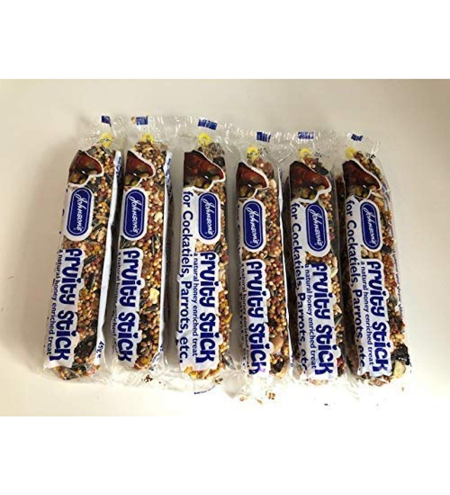 Surrey Feed Cockatiel Fruity Sticks 45g (Pack of 6)