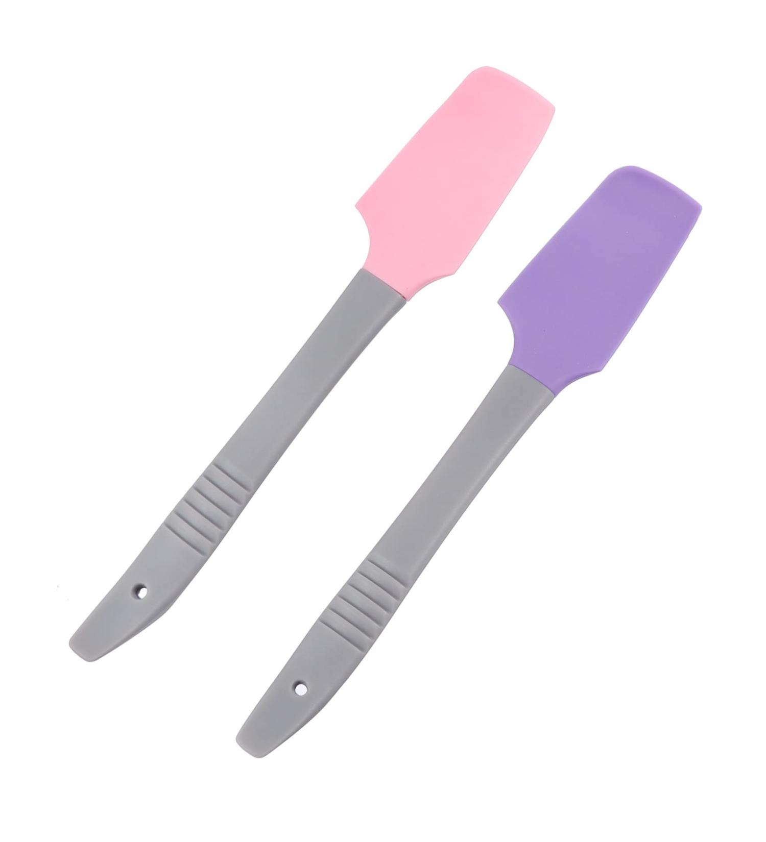 Fomiyes 4-Pack Silicone Wax Spatulas - Non-Stick Hair Removal Tool for Easy Waxing & Scraping - Buy Online on GoSupps.com
